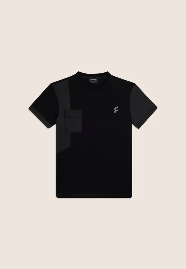 freddy-t-shirt-uomo-regular-fit-in-cotone-con-taschino-tecnico image 1