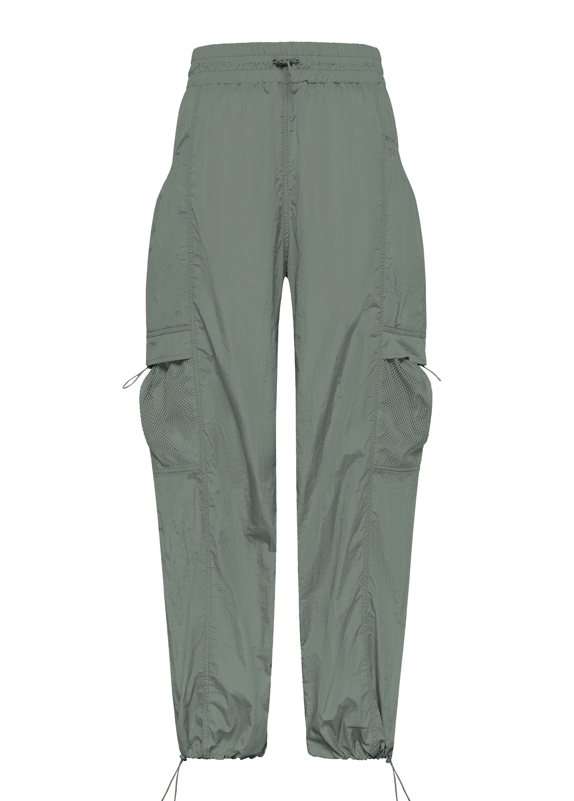 deha-pantalone-balloon-in-nylon-verde-cargo image 5