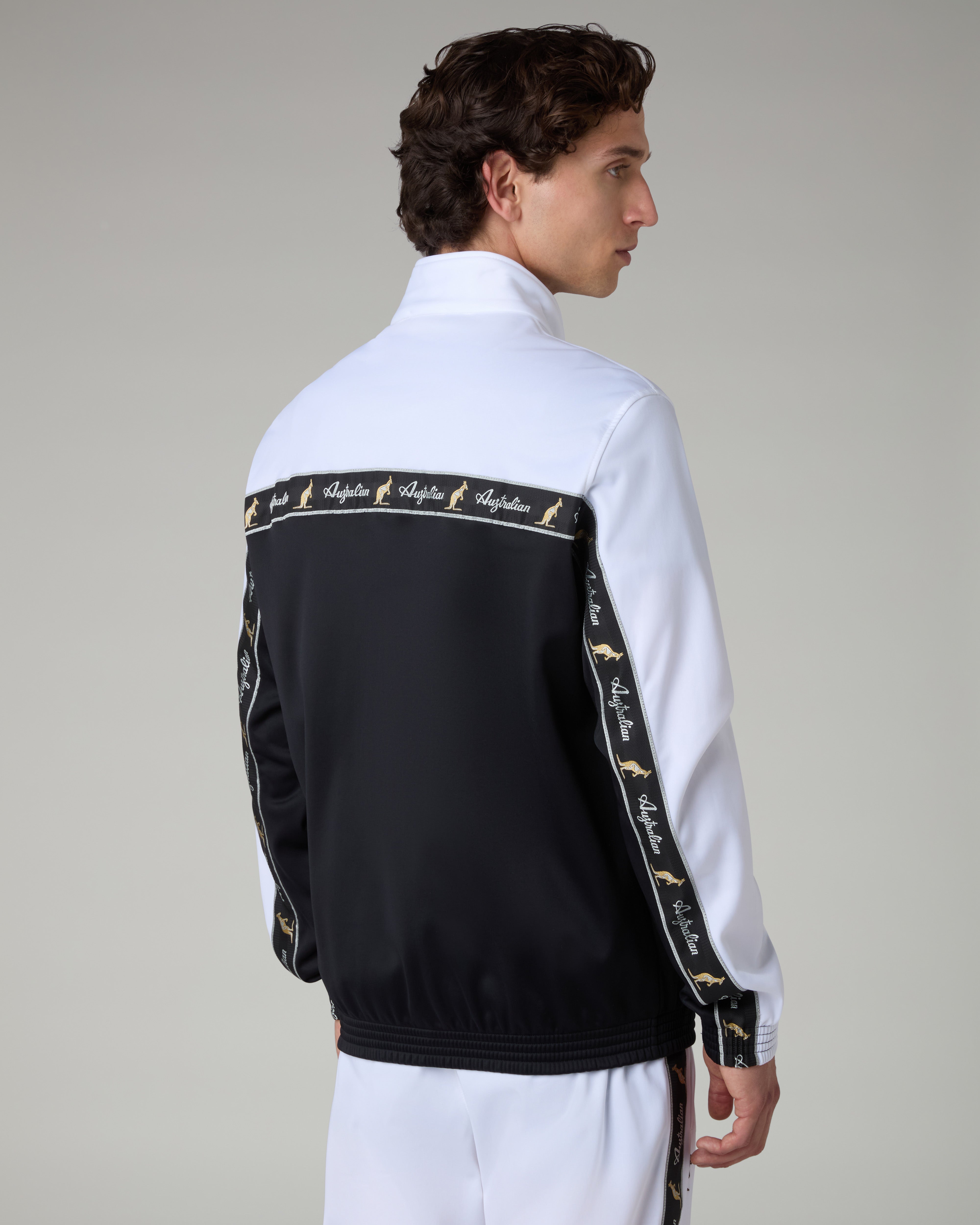 australian-duo-track-jacket-giacca-tuta-acetato-bianca-full-zip image 6