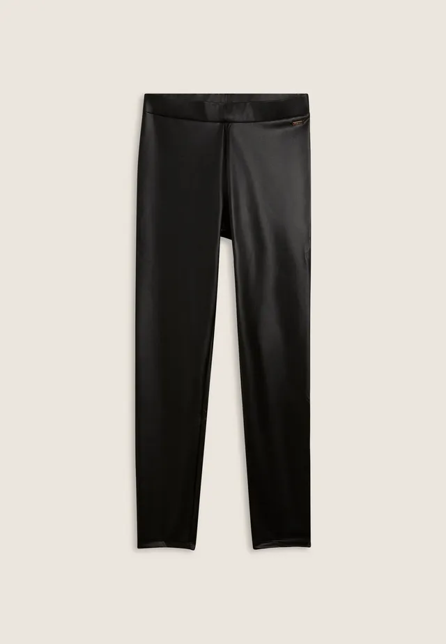 freddy-leggings-donna-vita-regular-in-similpelle-gamba-aderente image 1