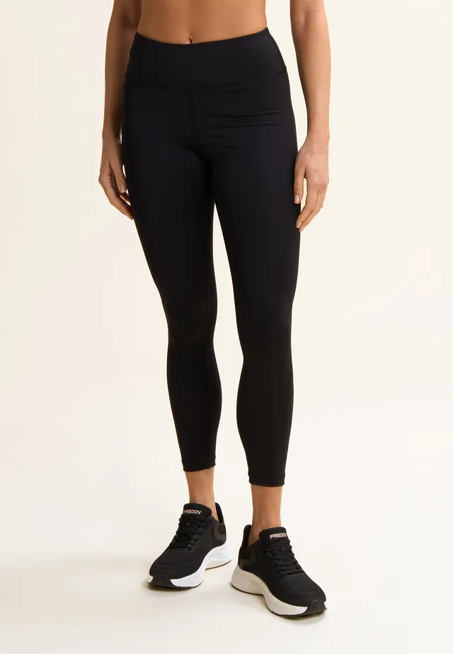 freddy-leggings-donna-7-8-vita-alta-in-tessuto-d-i-w-o-con-logo-glitter image 1