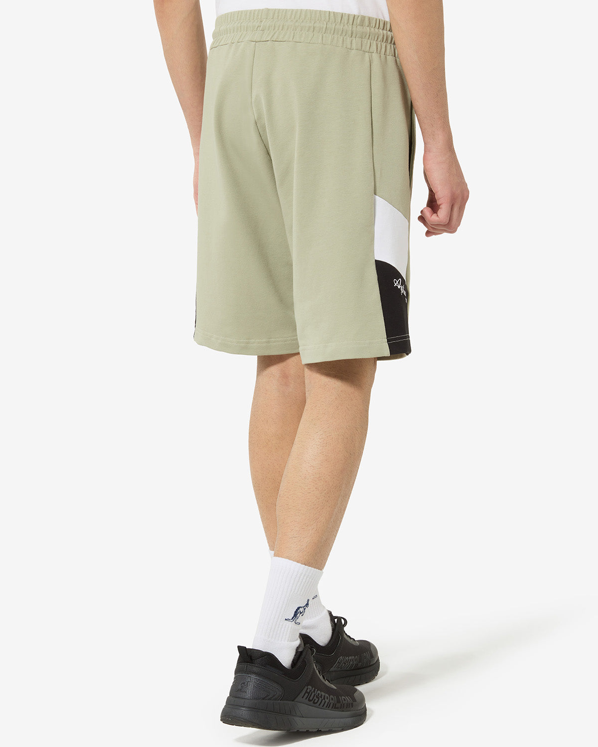 australian-icon-short-pantaloncino-in-felpa-salvia image 3