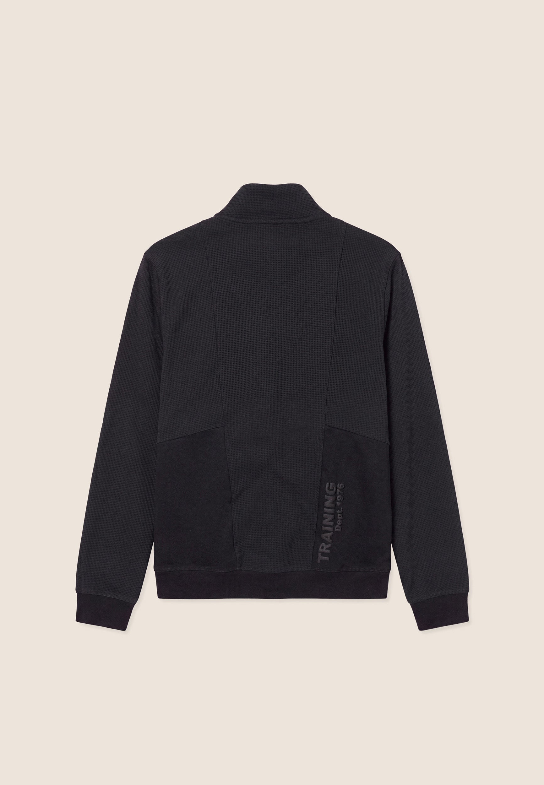 freddy-felpa-uomo-bonded-a-quadri-con-zip-e-collo-alto image 2