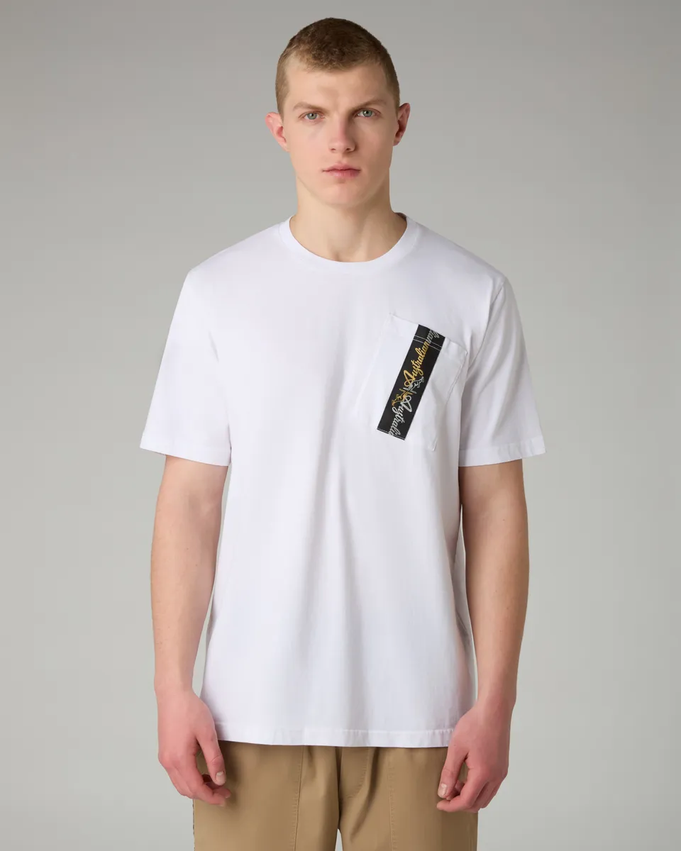 australian-tape-pocket-t-shirt-in-cotone-con-taschino image 1