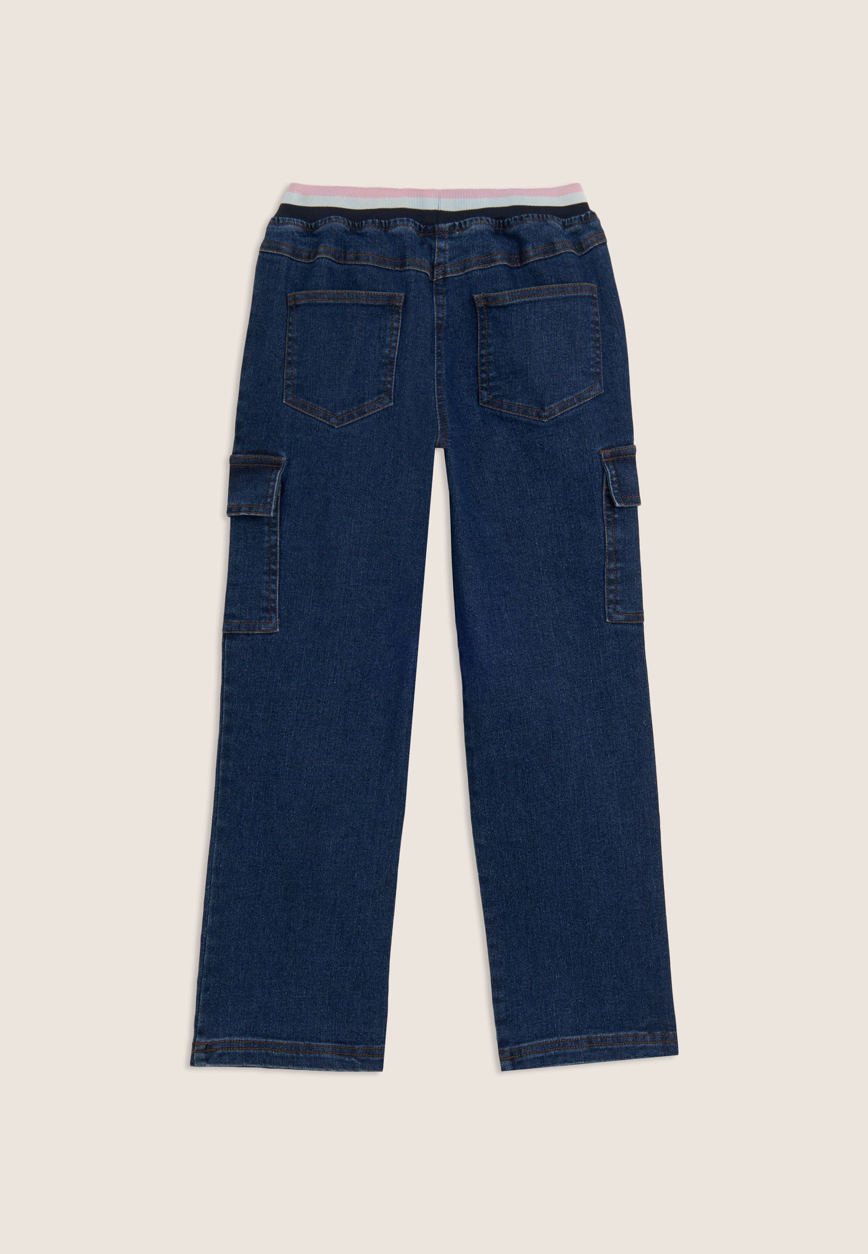 freddy-jeans-junior-cargo-regular-fit-denim-elasticizzato-bambina image 2