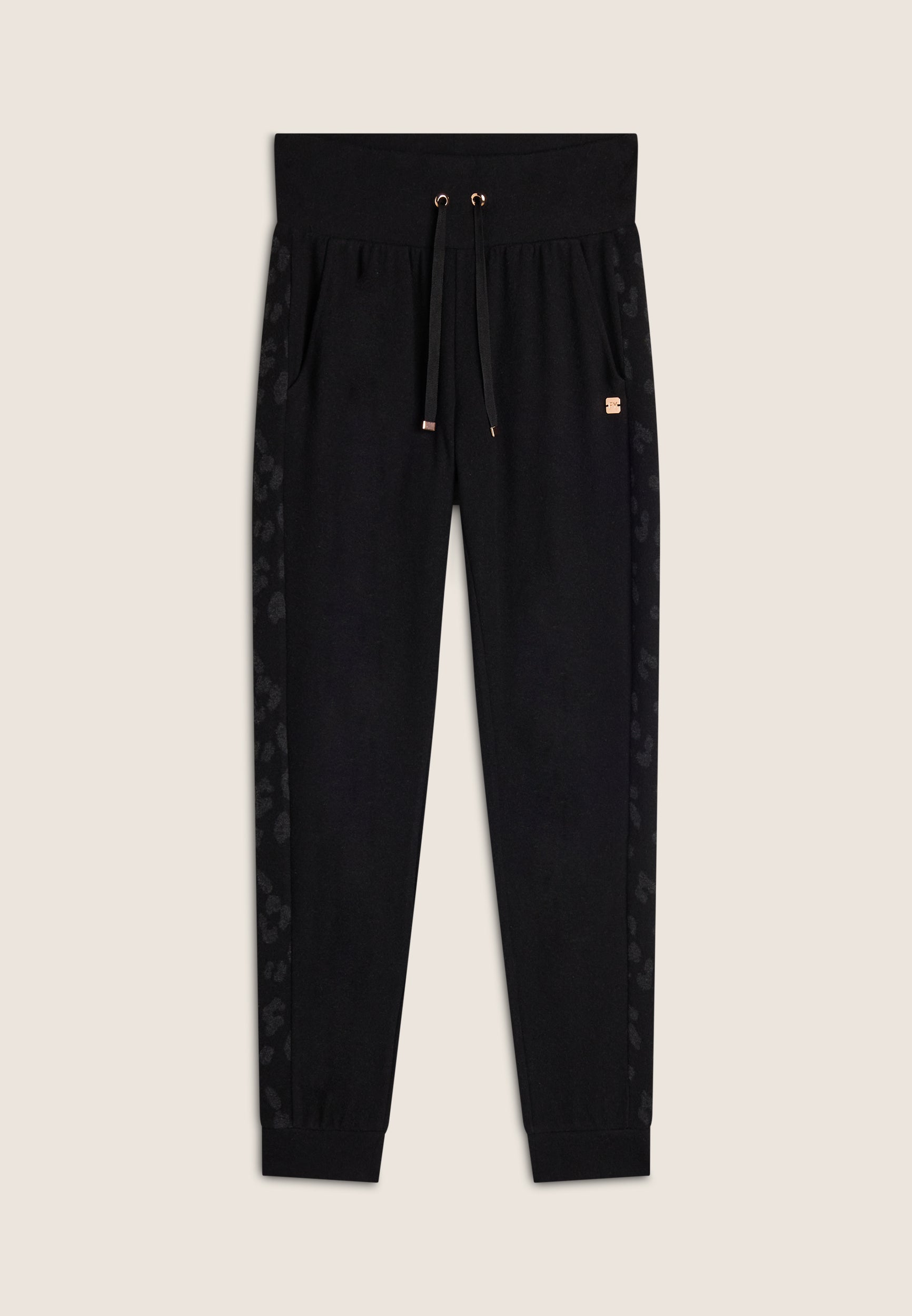 freddy-wr-up-pantalone-felpa-viscosa-tricot-con-bande-animalier image 5