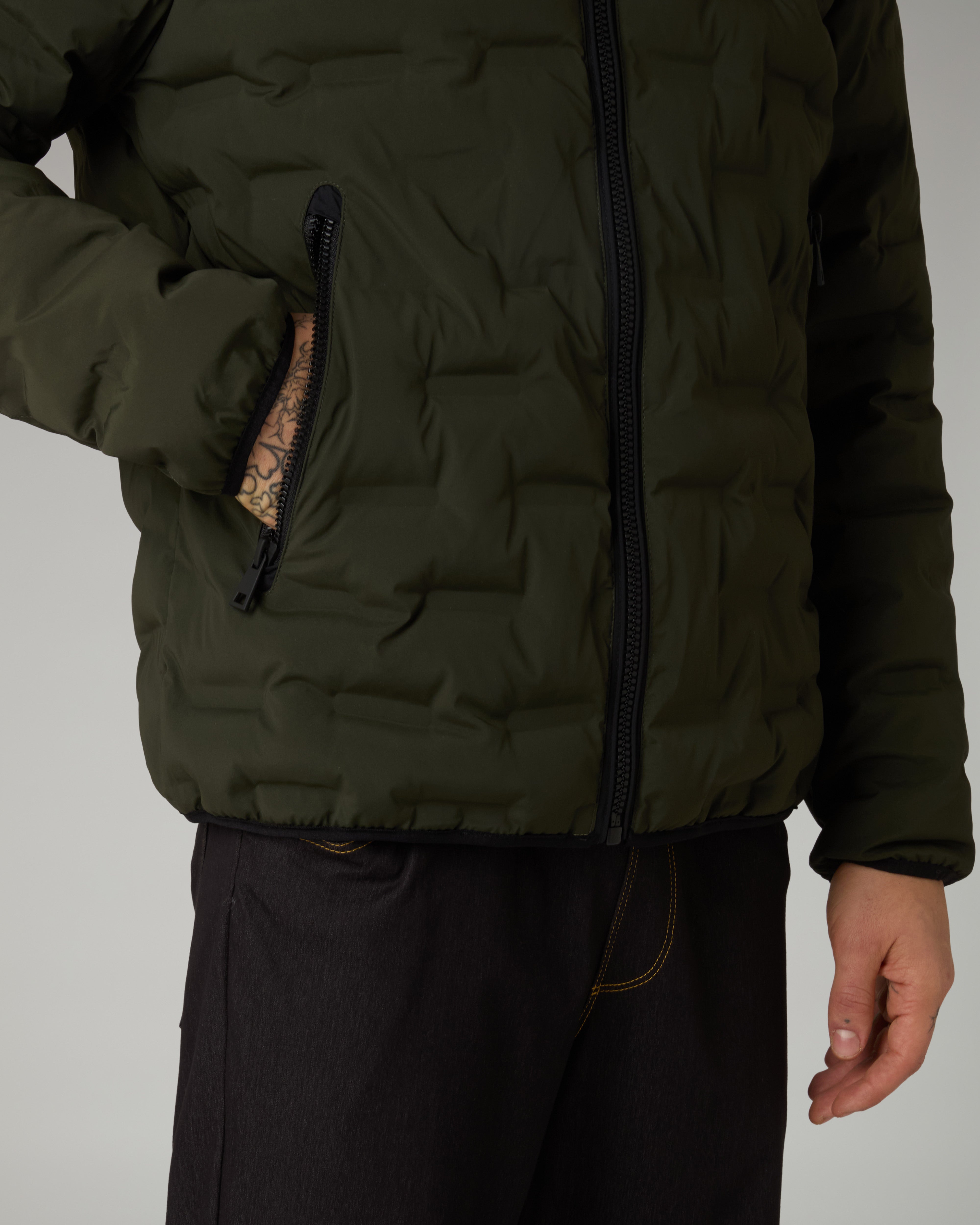 australian-3-d-jacket-deep-army-trapuntato-termosaldato-full-zip image 6