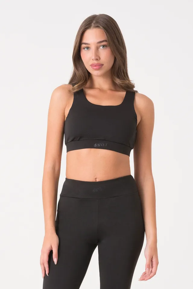 dimensione-danza-bra-stretch-effetto-metal-donna image 1