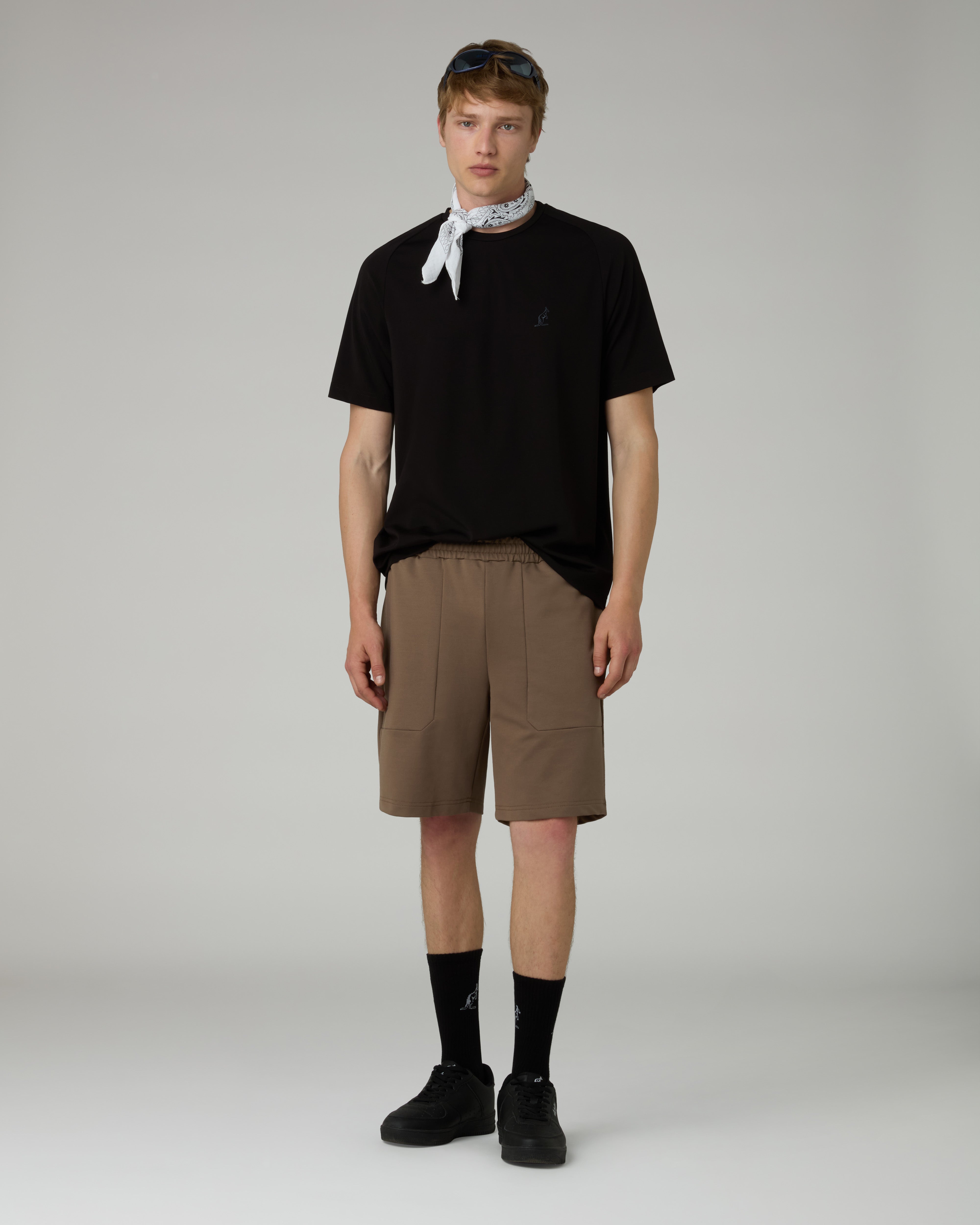 australian-poison-t-shirt-maglietta-flow-interlock-nero-made-in-italy image 2