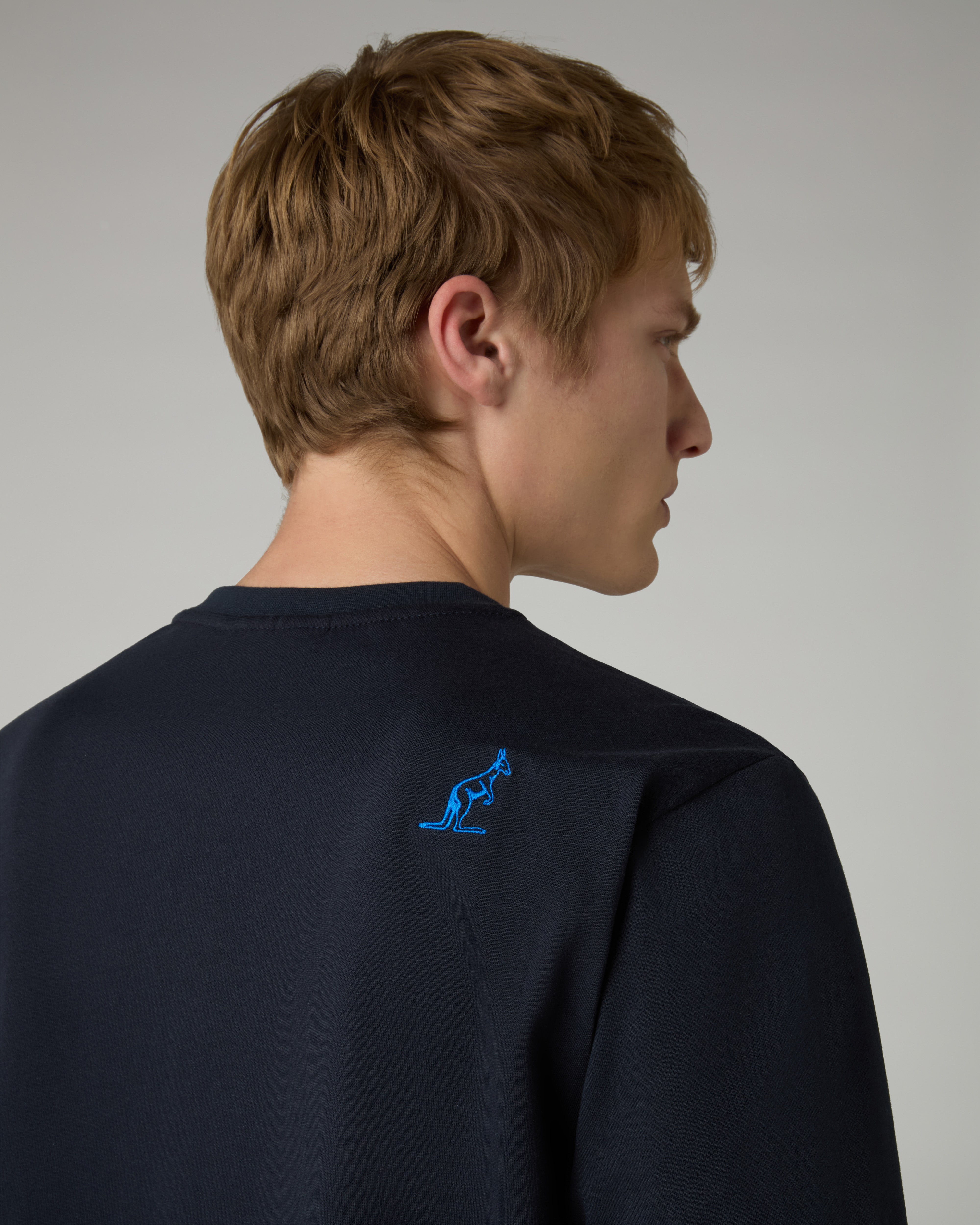 australian-pocket-t-shirt-cotone-blu-navy image 5