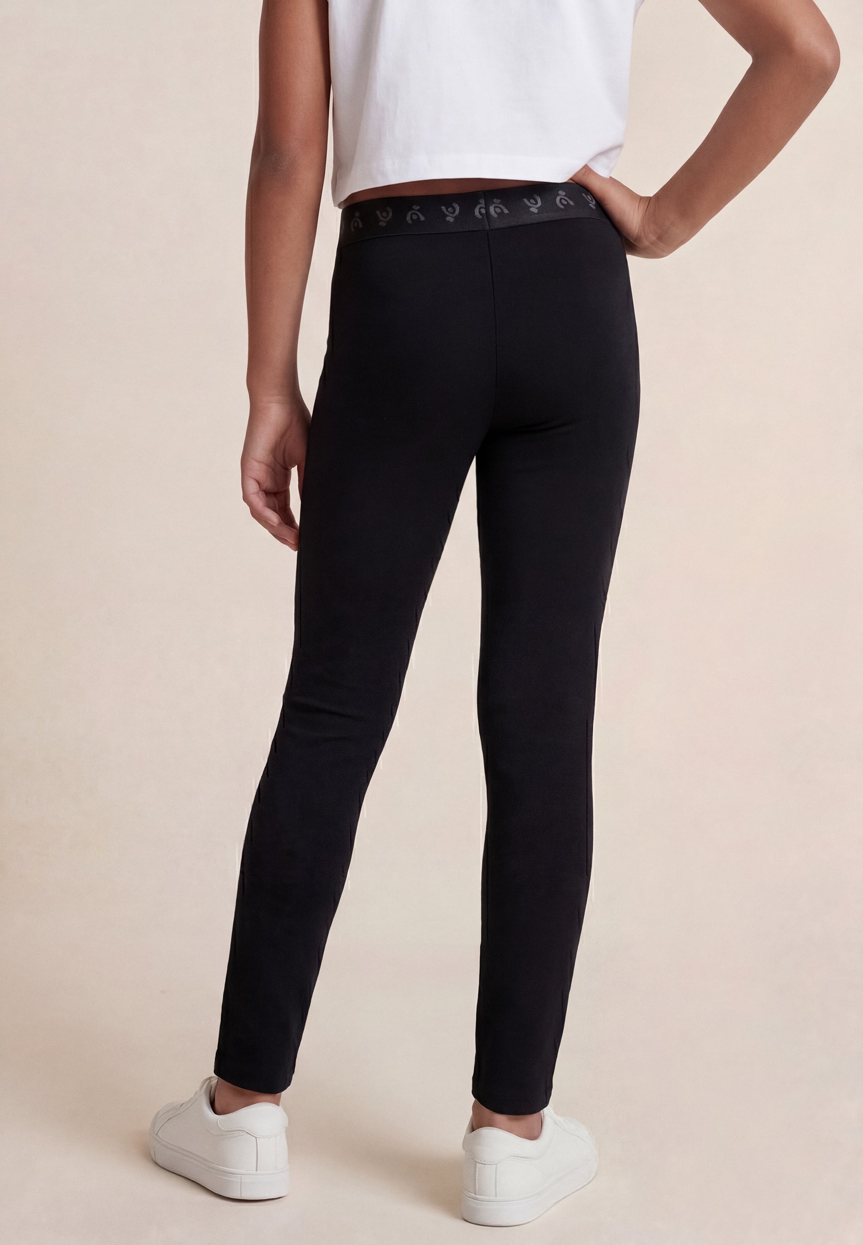 freddy-leggings-bambina-corsaro-jersey-elastico-logato-vita image 3