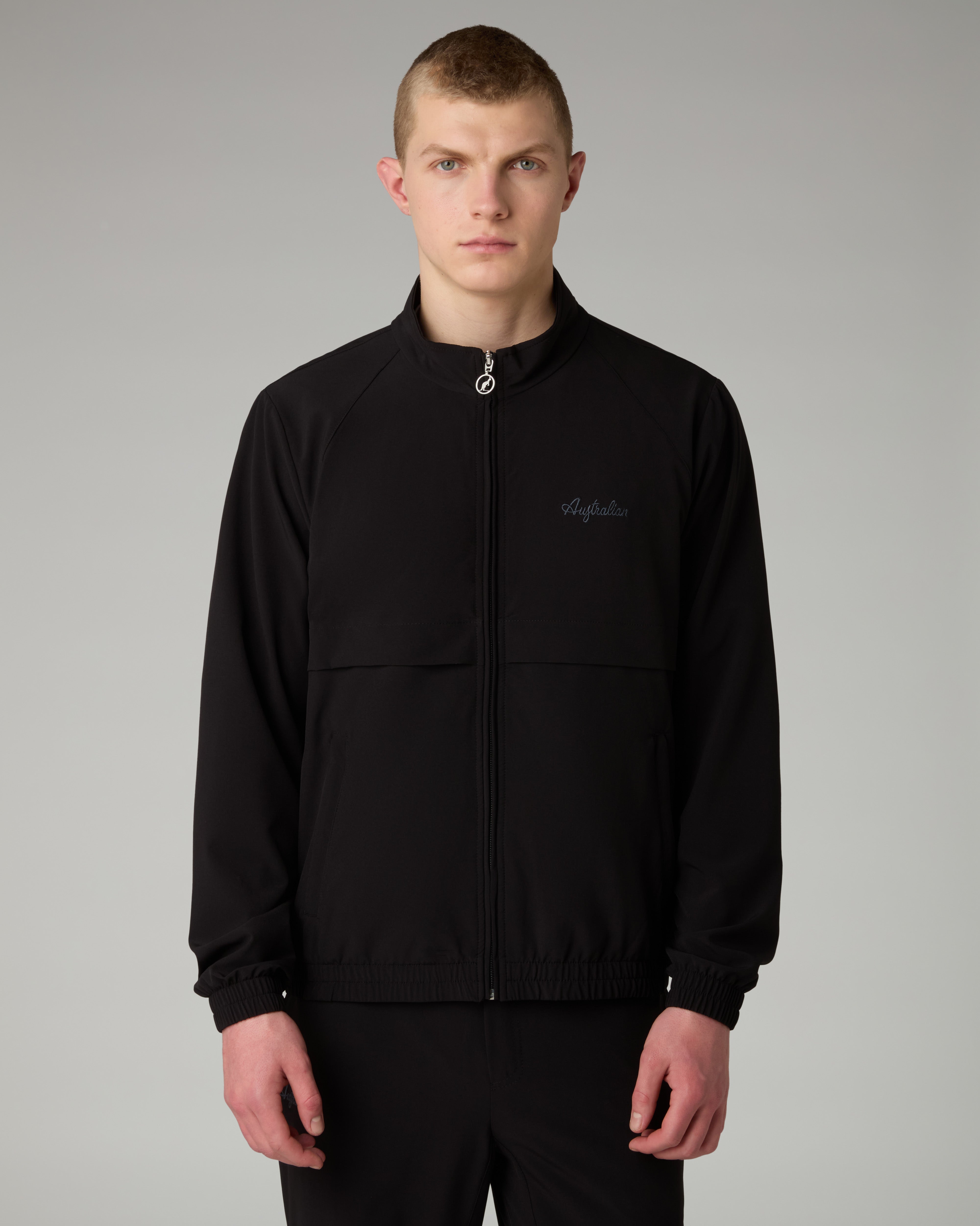 australian-doric-move-tracksuit-tuta-nera-bi-elastica-slam-sfoderata image 3