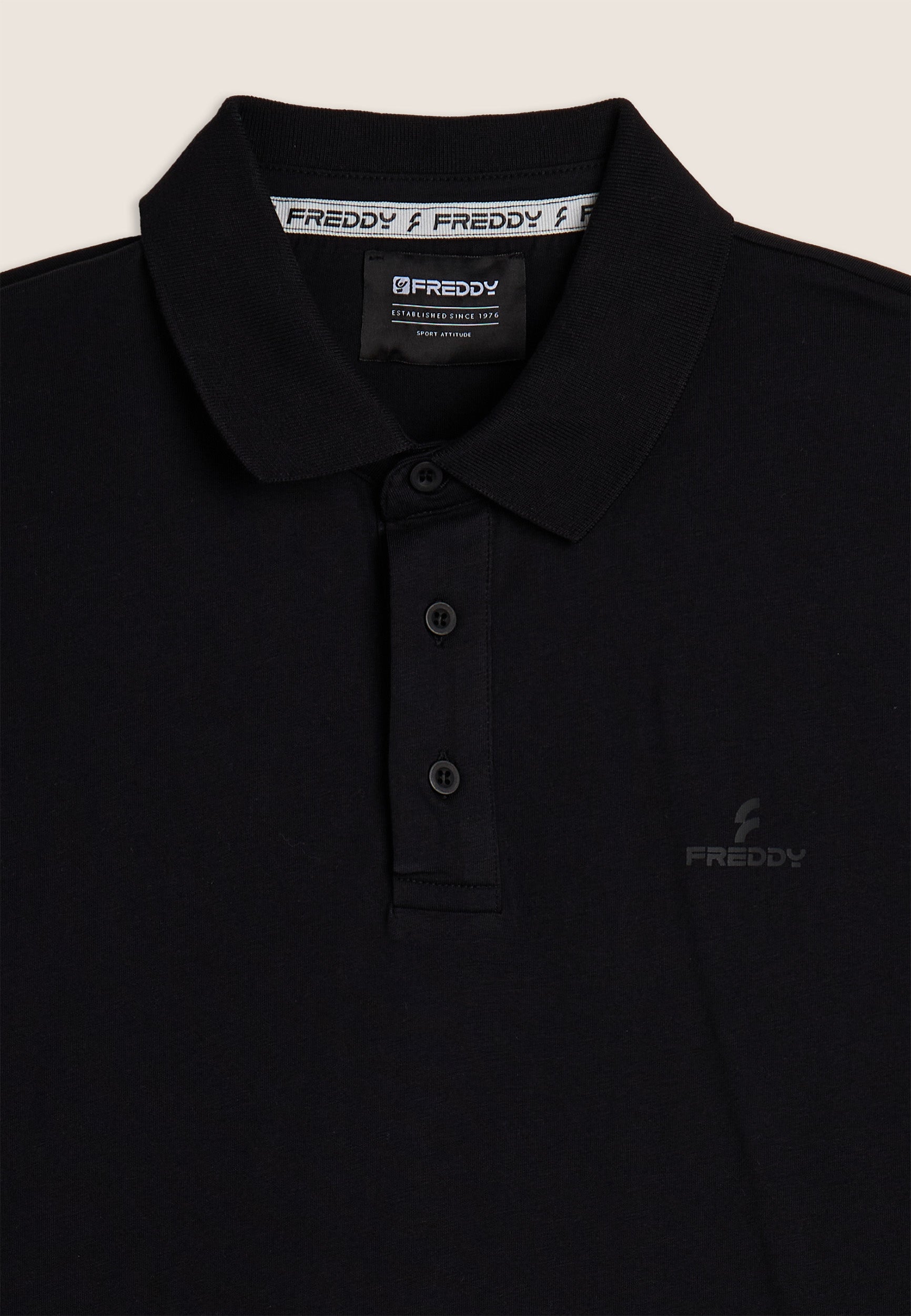 freddy-polo-uomo-manica-lunga-100-cotone-spacchi-laterali image 3
