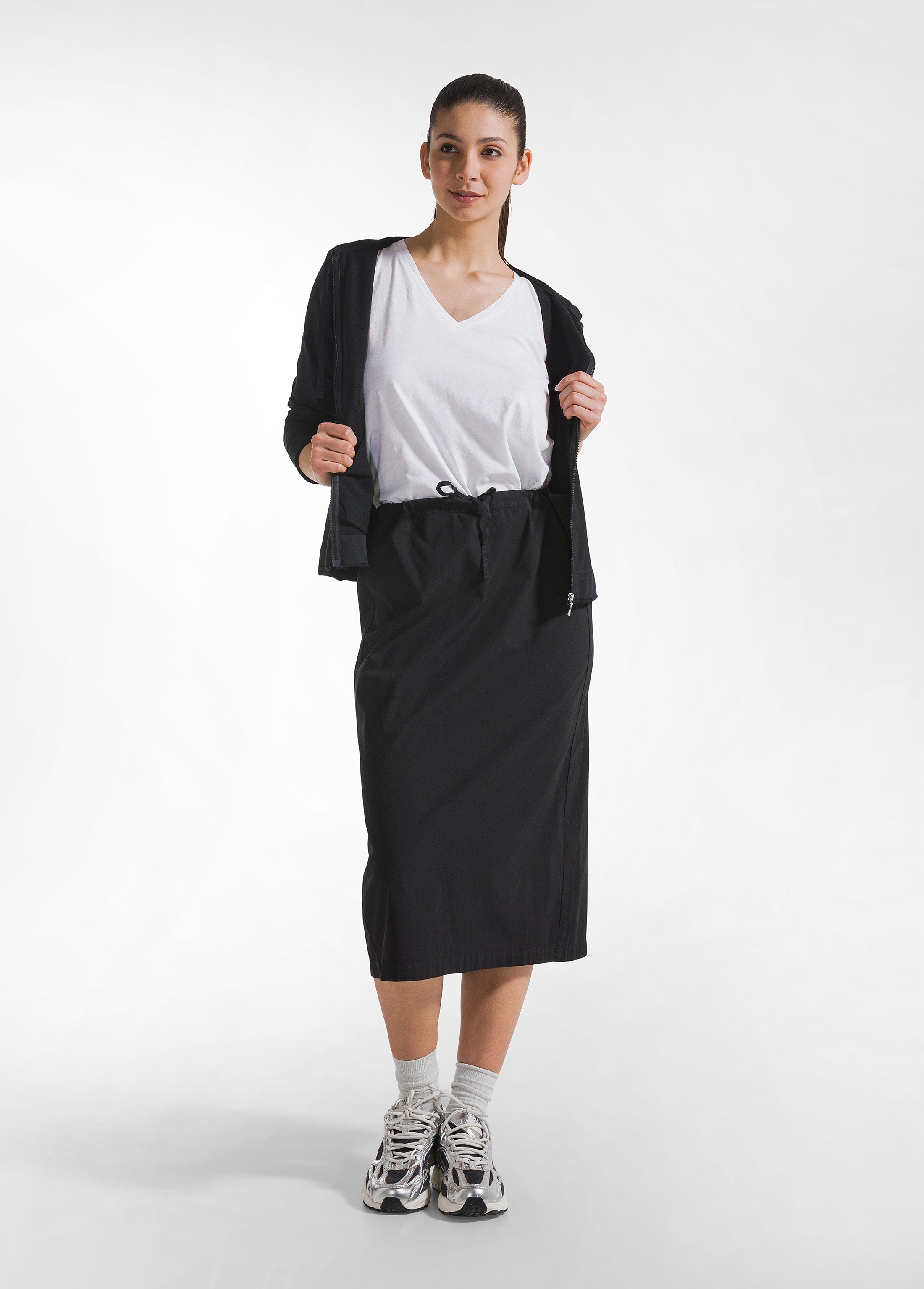 deha-d42510-top-fluido-in-jersey-fiammato-bianco image 4