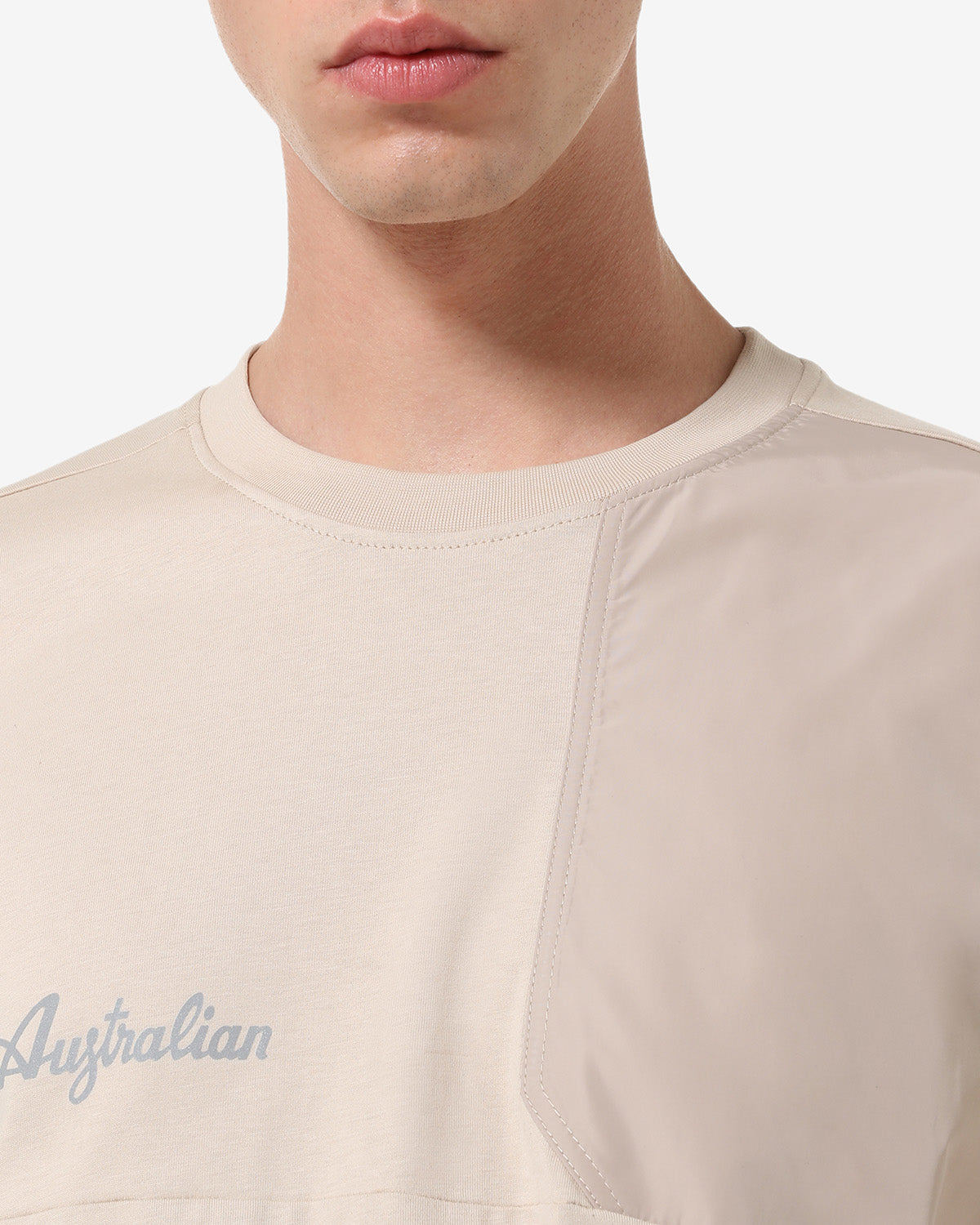 australian-gen-t-shirt-sportswear-maglia-cotone-regular-con-inserti-memory image 4