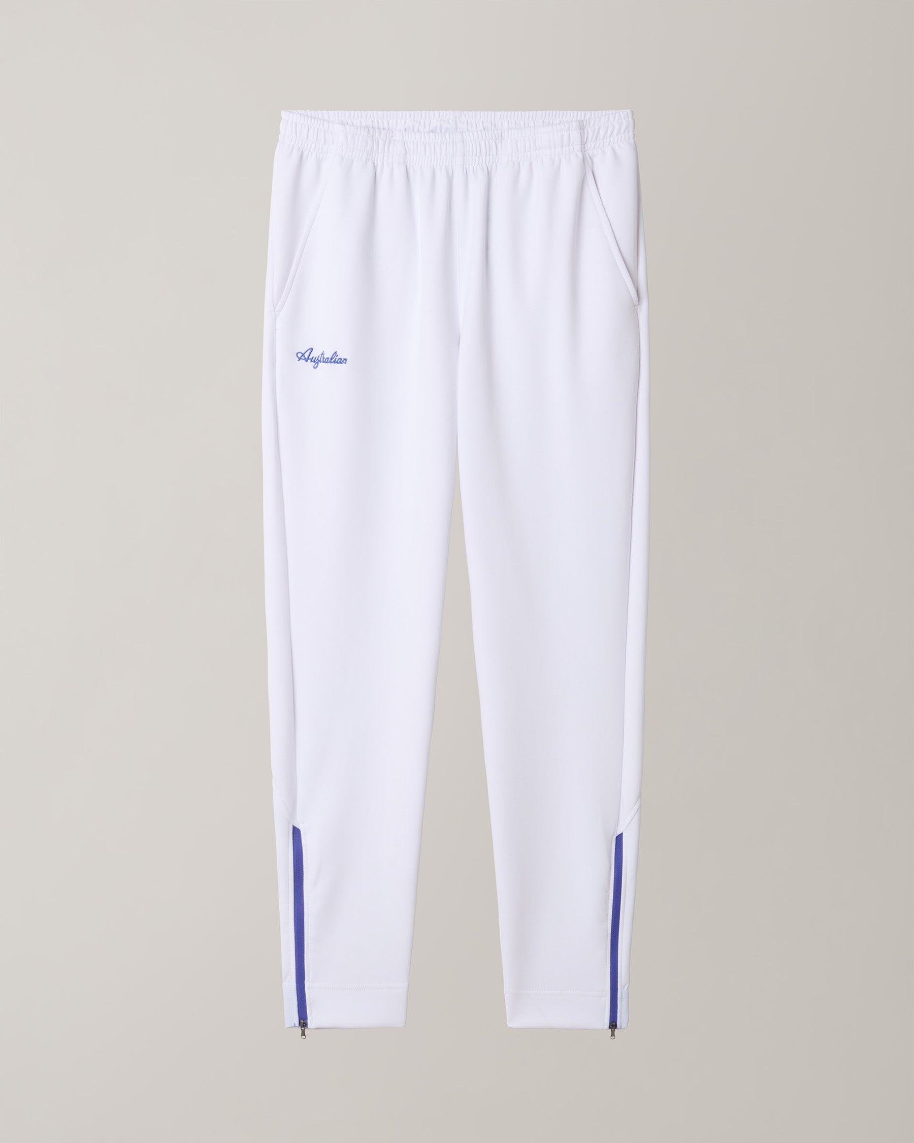 australian-classic-pro-track-pant-pantalone-tuta-bianco-tessuto-shot image 7