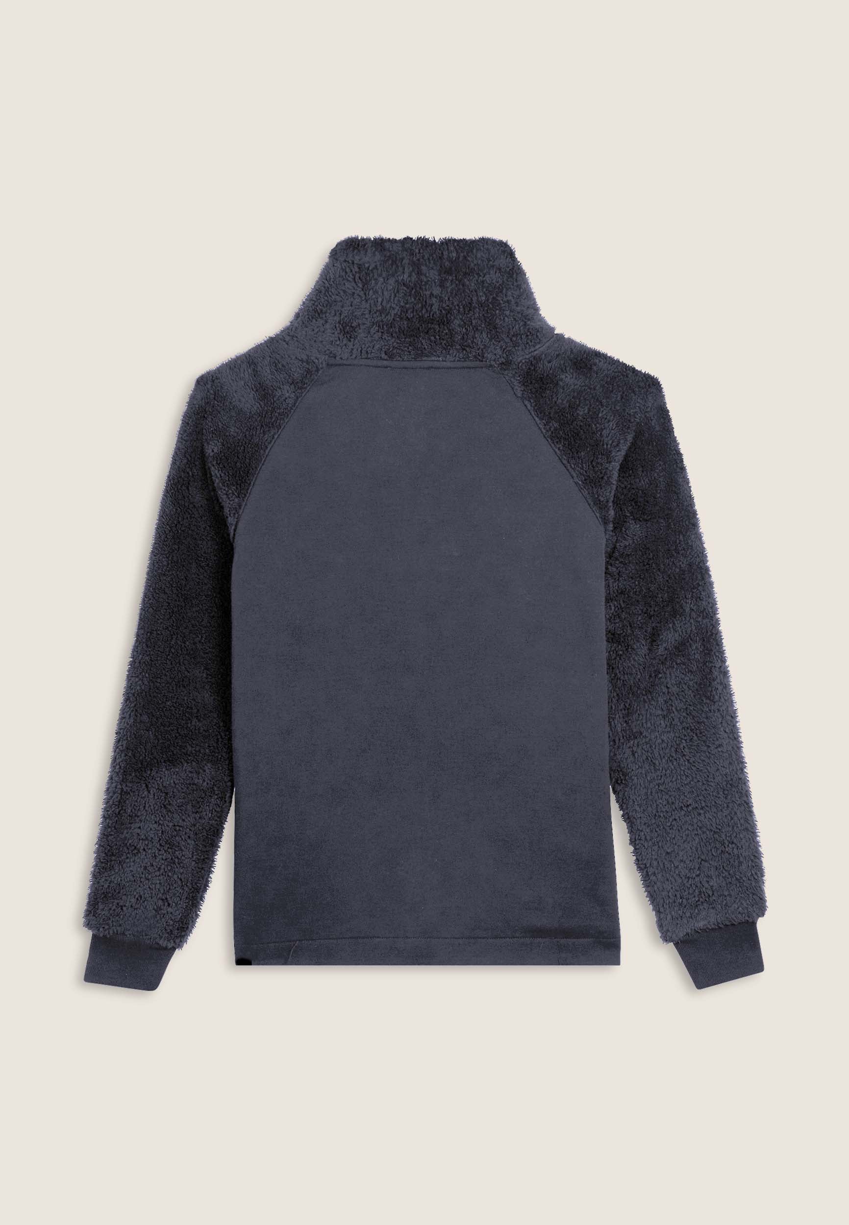 freddy-felpa-donna-con-zip-e-collo-alto-in-pile-sherpa image 8