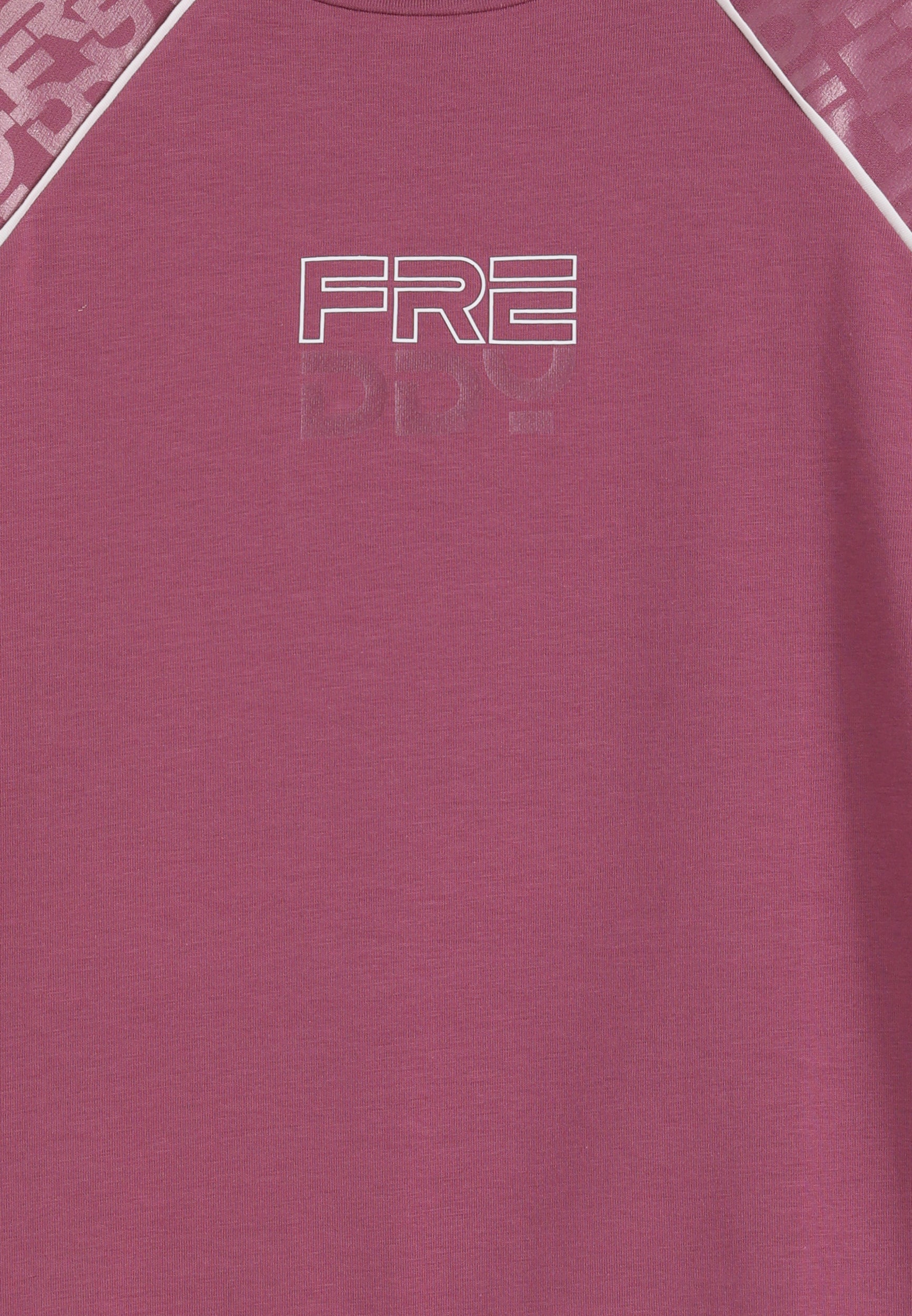 freddy-t-shirt-bambina-con-stampa-lucida-e-maniche-raglan image 6