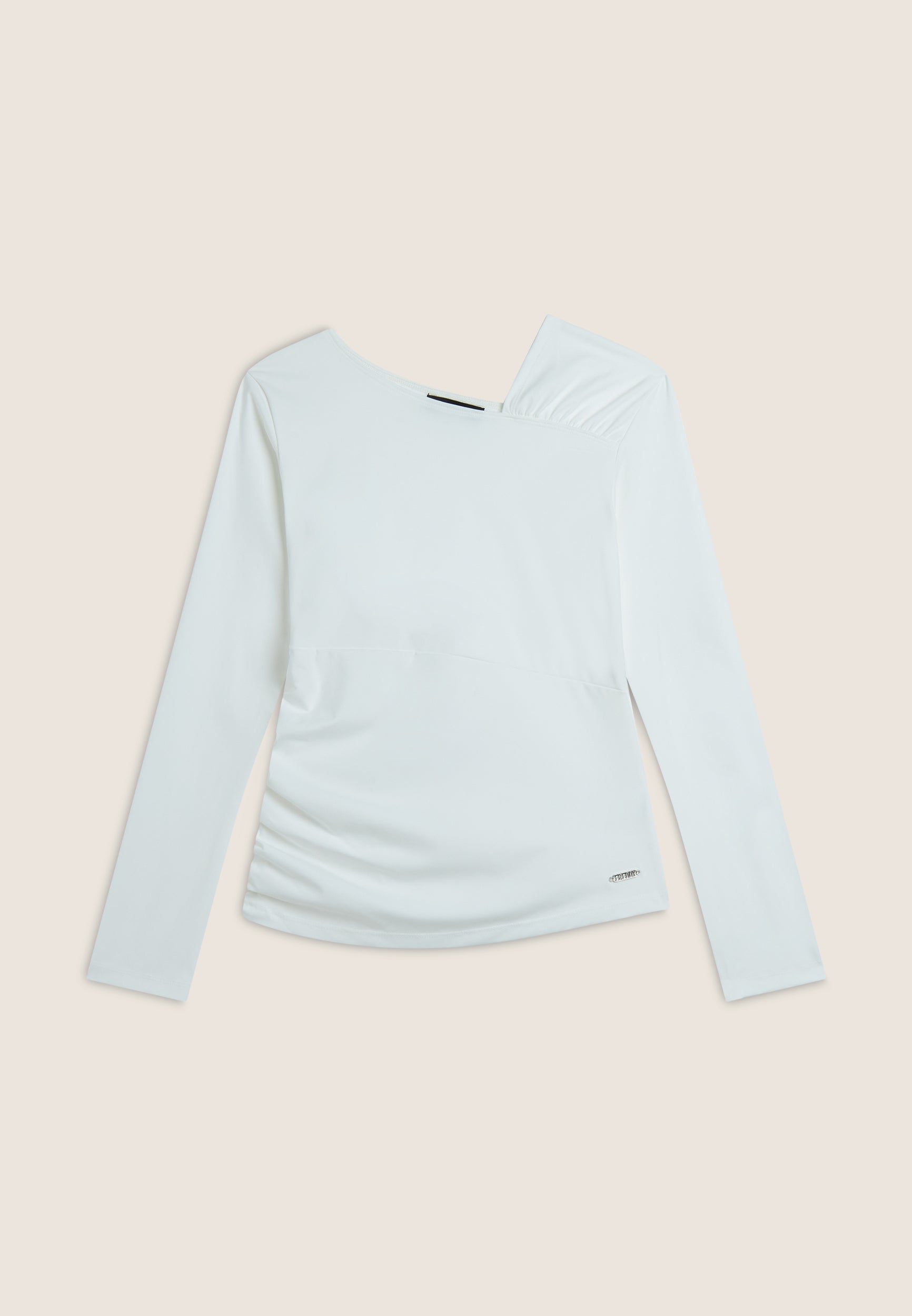 freddy-maglia-donna-manica-lunga-jersey-asimmetrica image 7