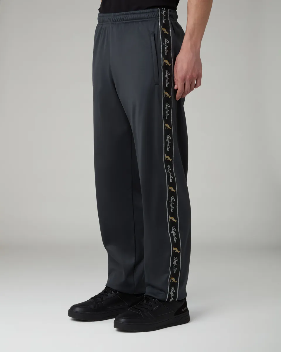 australian-acetate-track-pants-pantalone-tuta-acetato-grigio-titanio-zip image 1