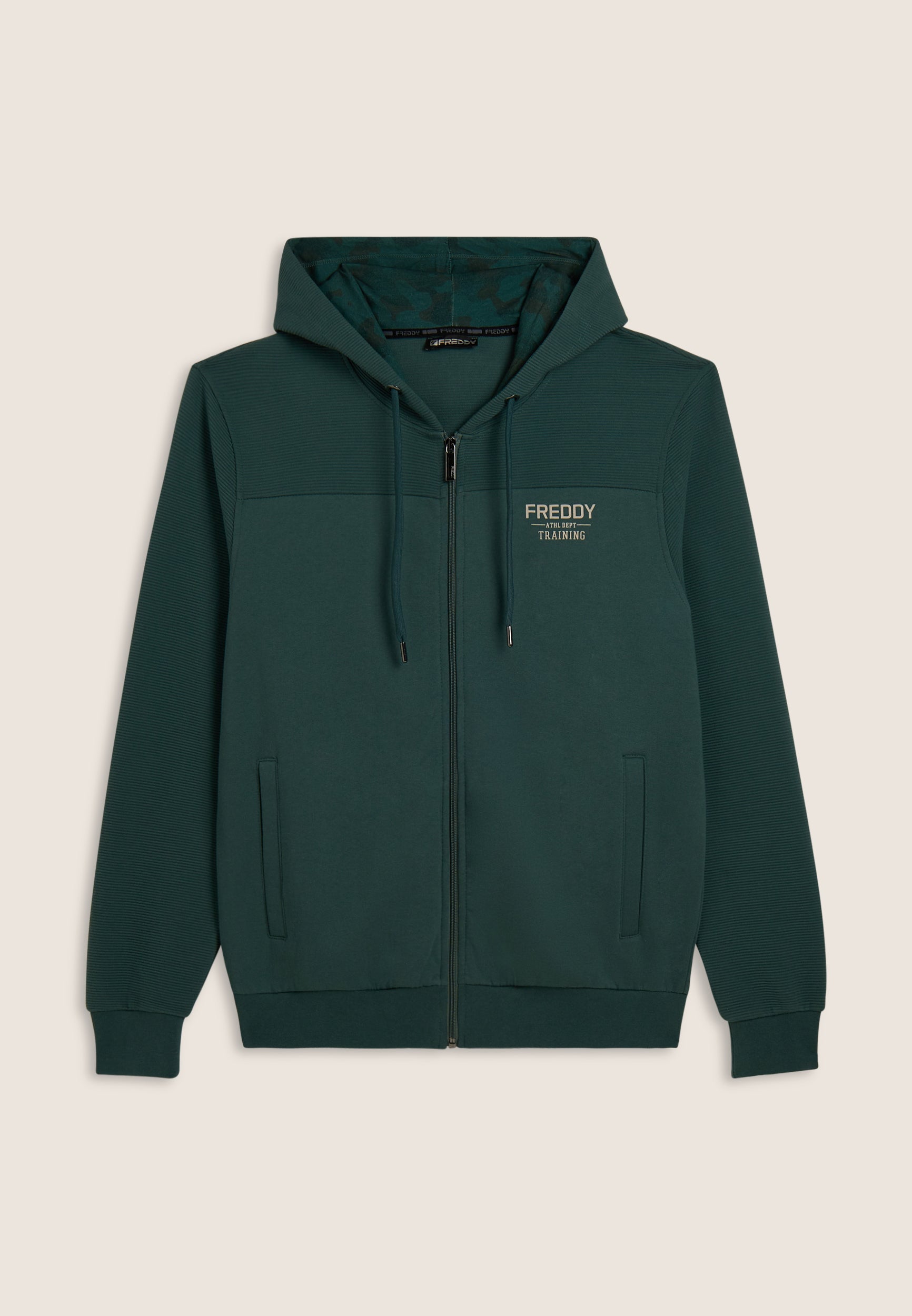 freddy-felpa-uomo-full-zip-cappuccio-camouflage-100-cotone image 5
