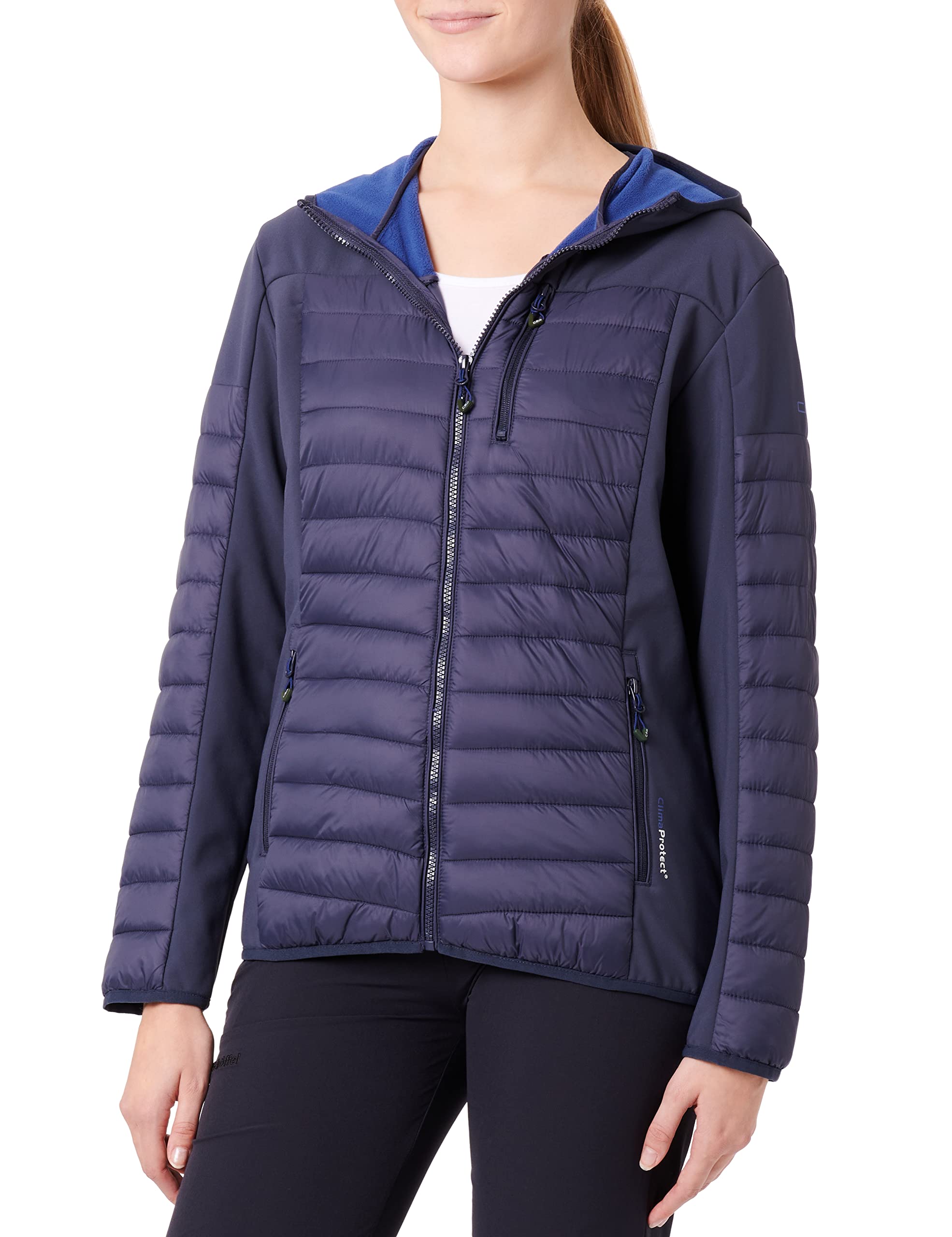 cmp-giacca-softshell-donna-con-cappuccio-fisso image 4