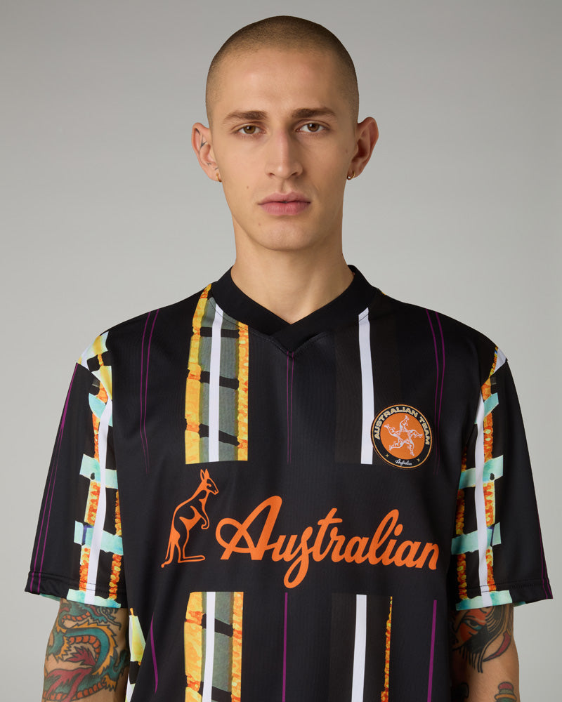 australian-mirage-soccer-t-shirt-maglia-ace-stampata image 4