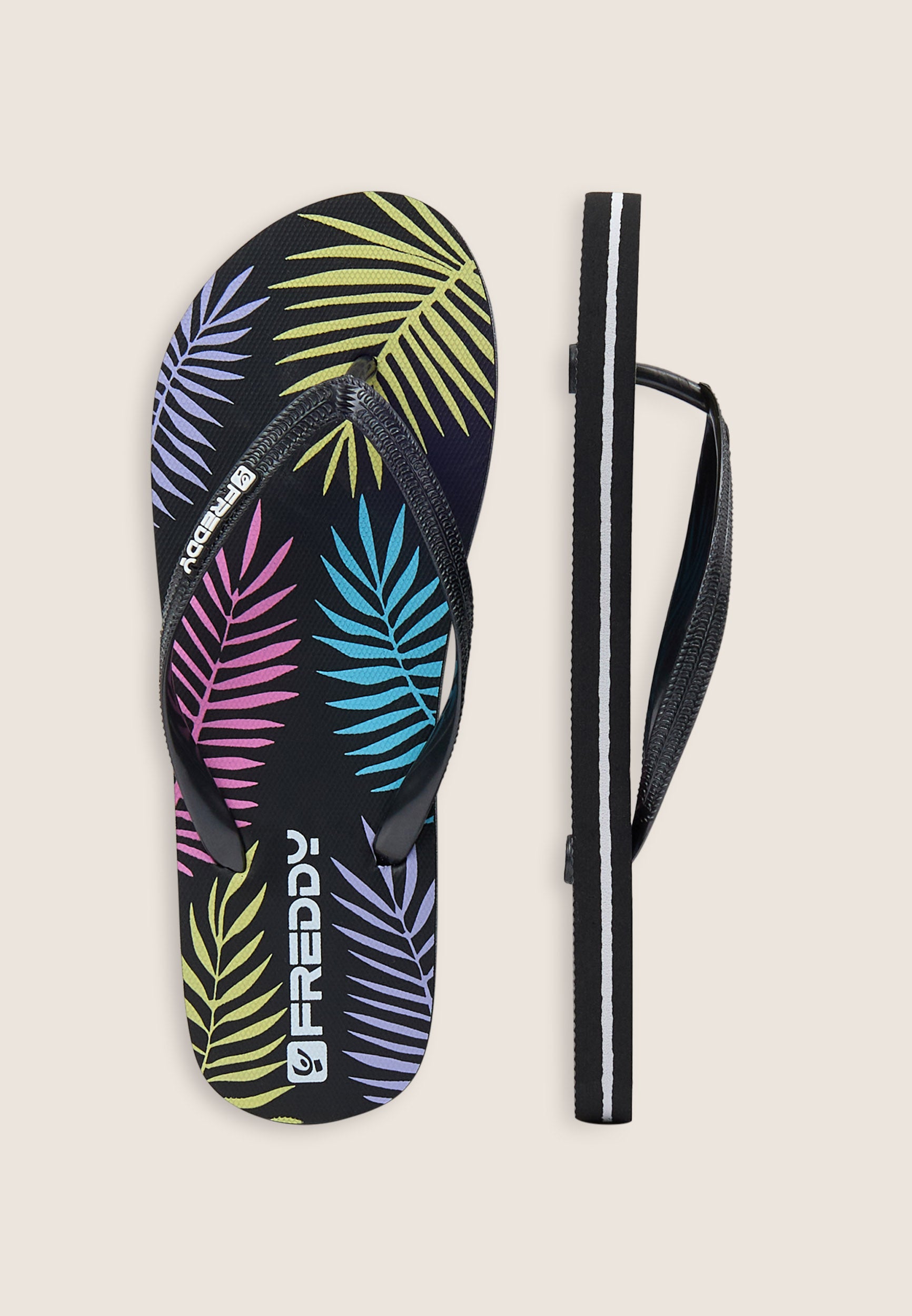 freddy-infradito-flip-flop-donna-stampa-tropicale-con-logo image 6