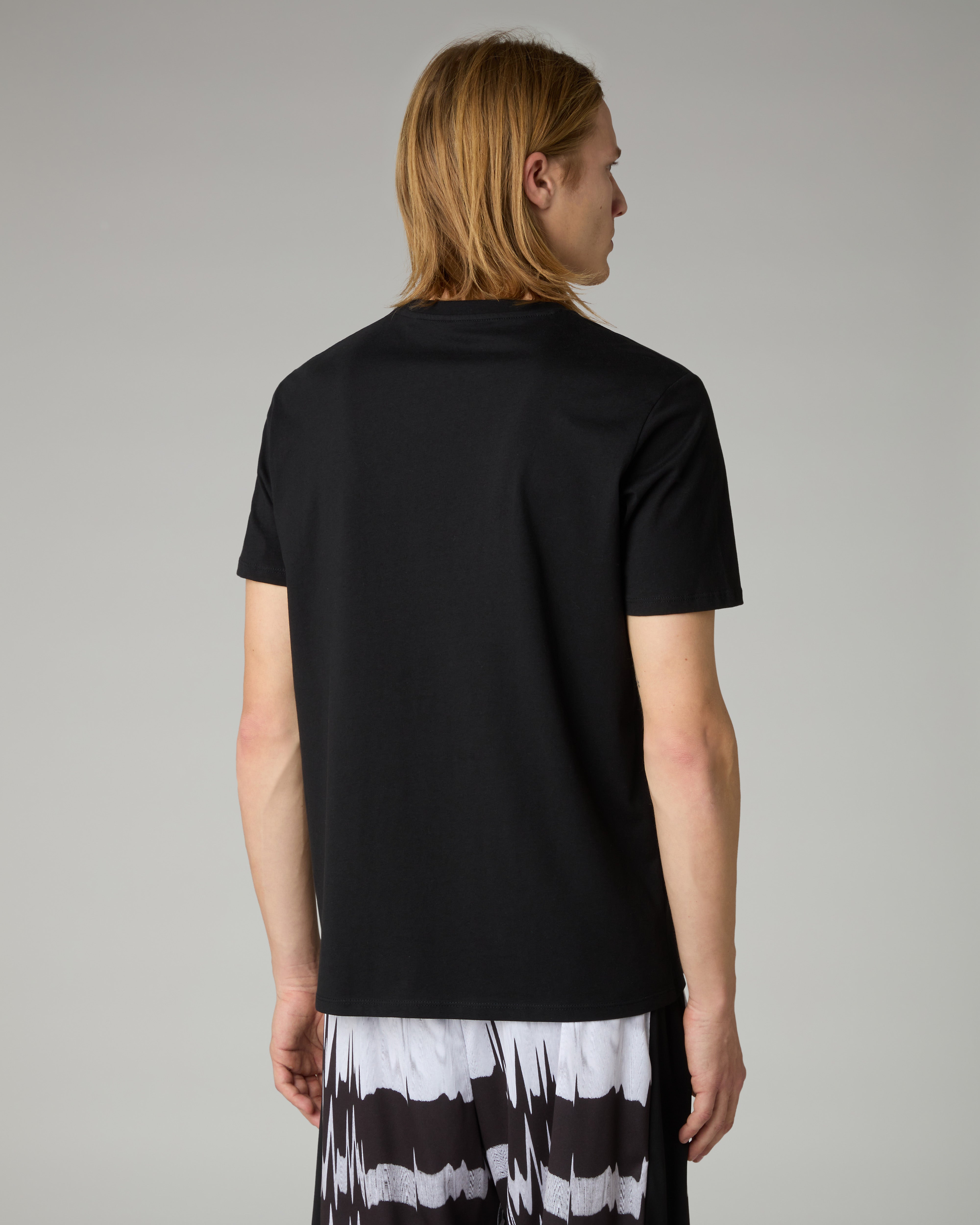 australian-gemini-t-shirt-maglietta-cotone-nera image 3