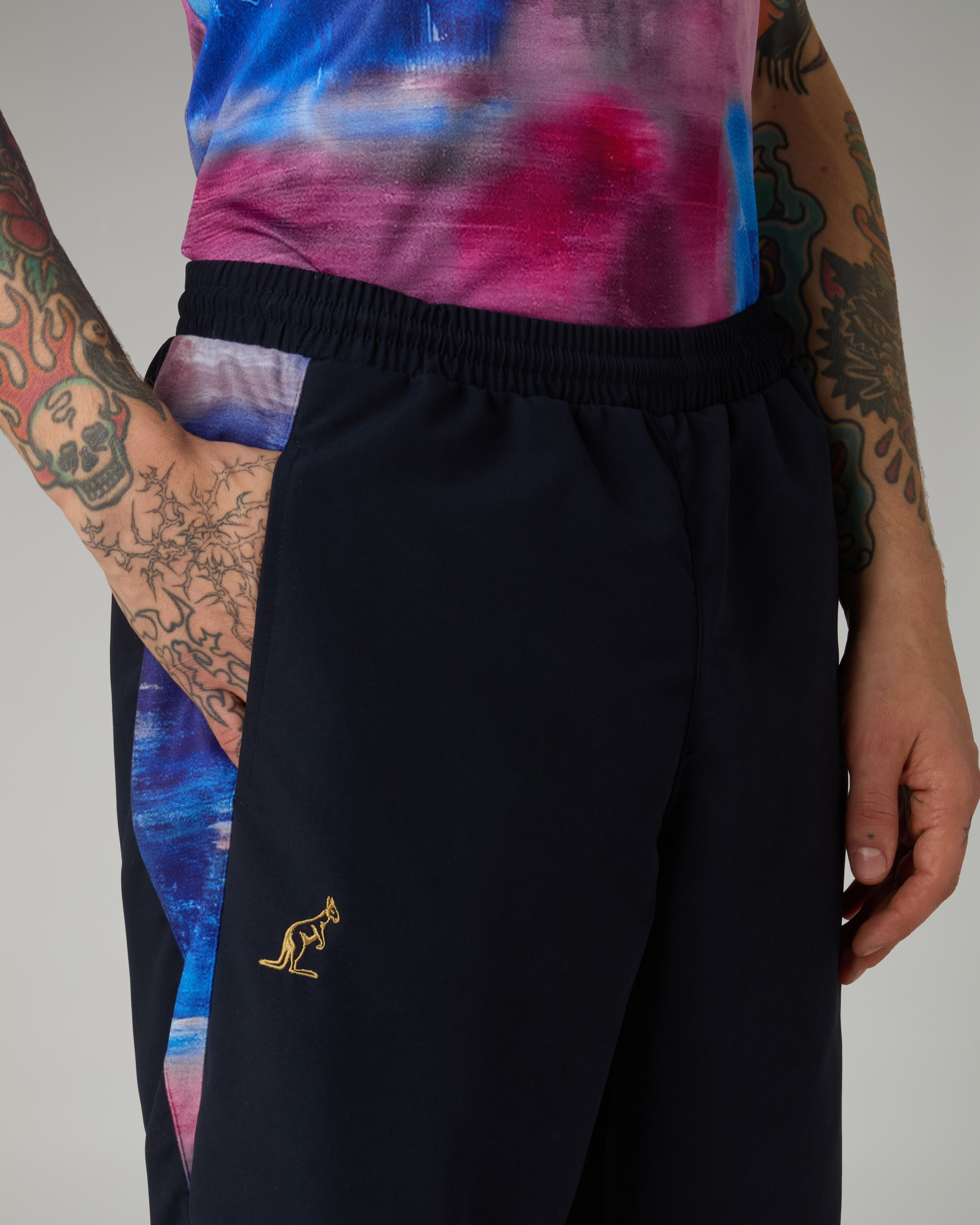 australian-klee-track-pant-pantalone-tuta-heritage-blu-navy image 4