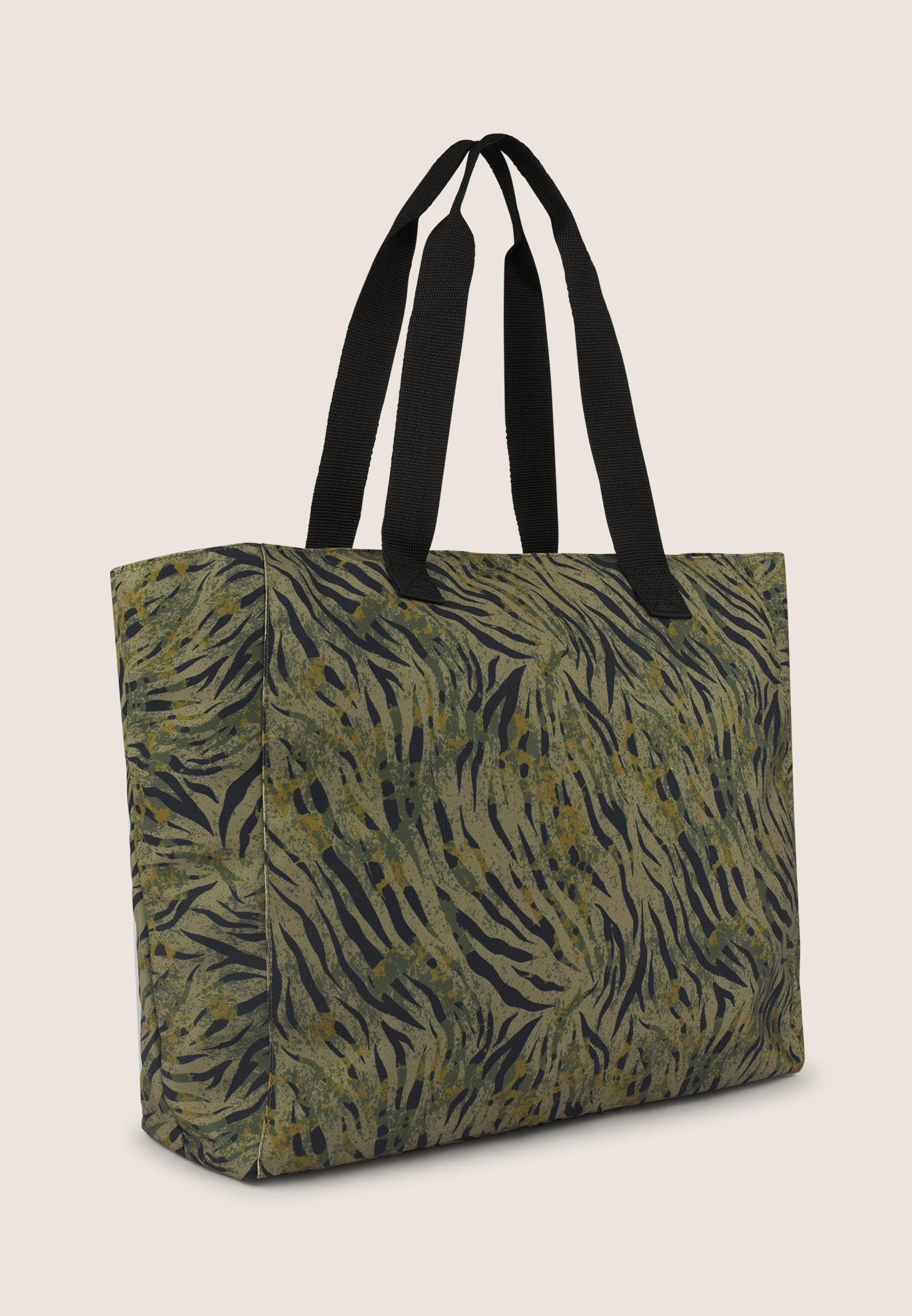 freddy-borsa-shopper-canvas-animalier-con-zip-38x14x35-cm image 6