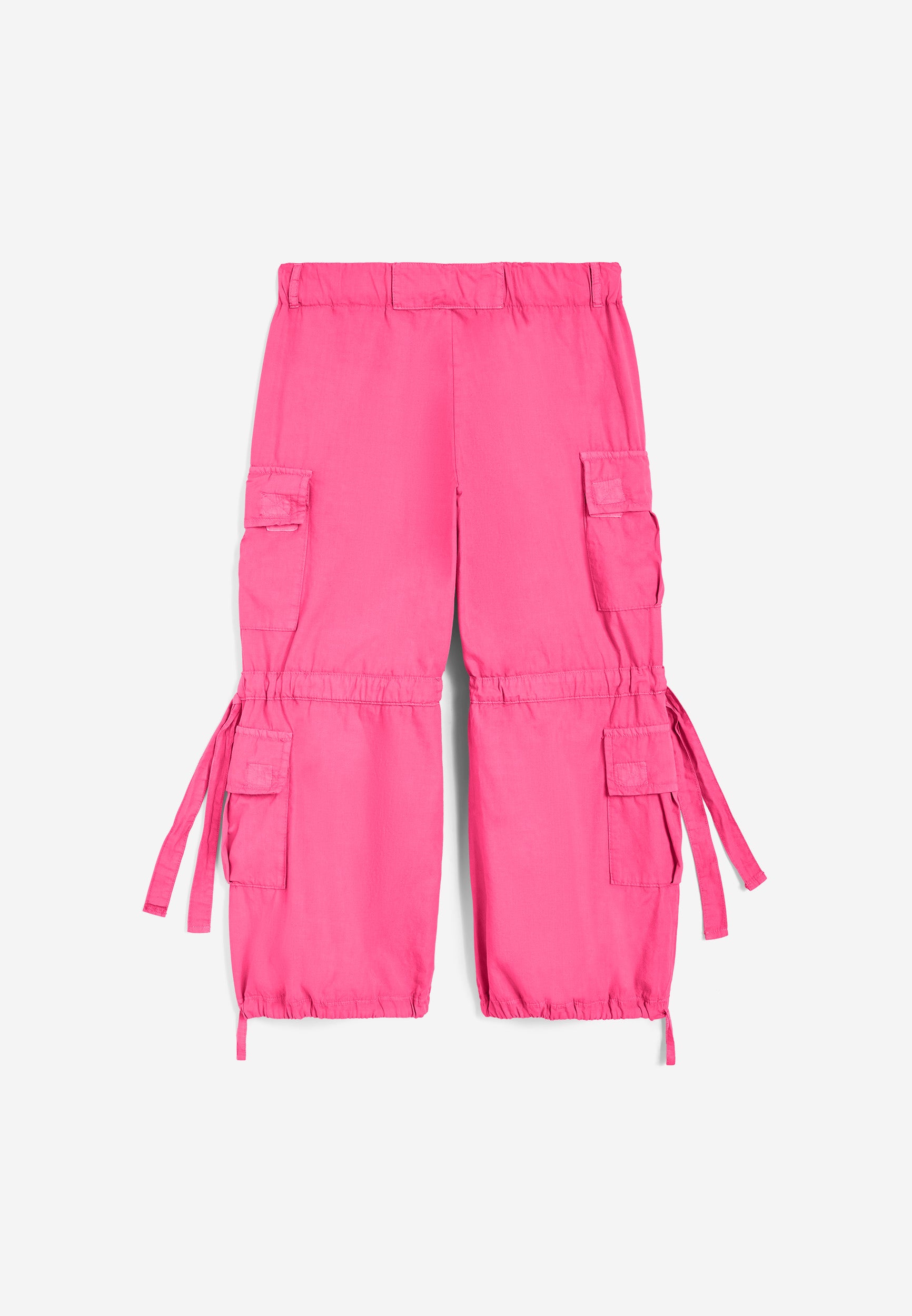 freddy-pantaloni-cargo-bambina-in-cotone-parachute-y2k-tinto-capo image 5
