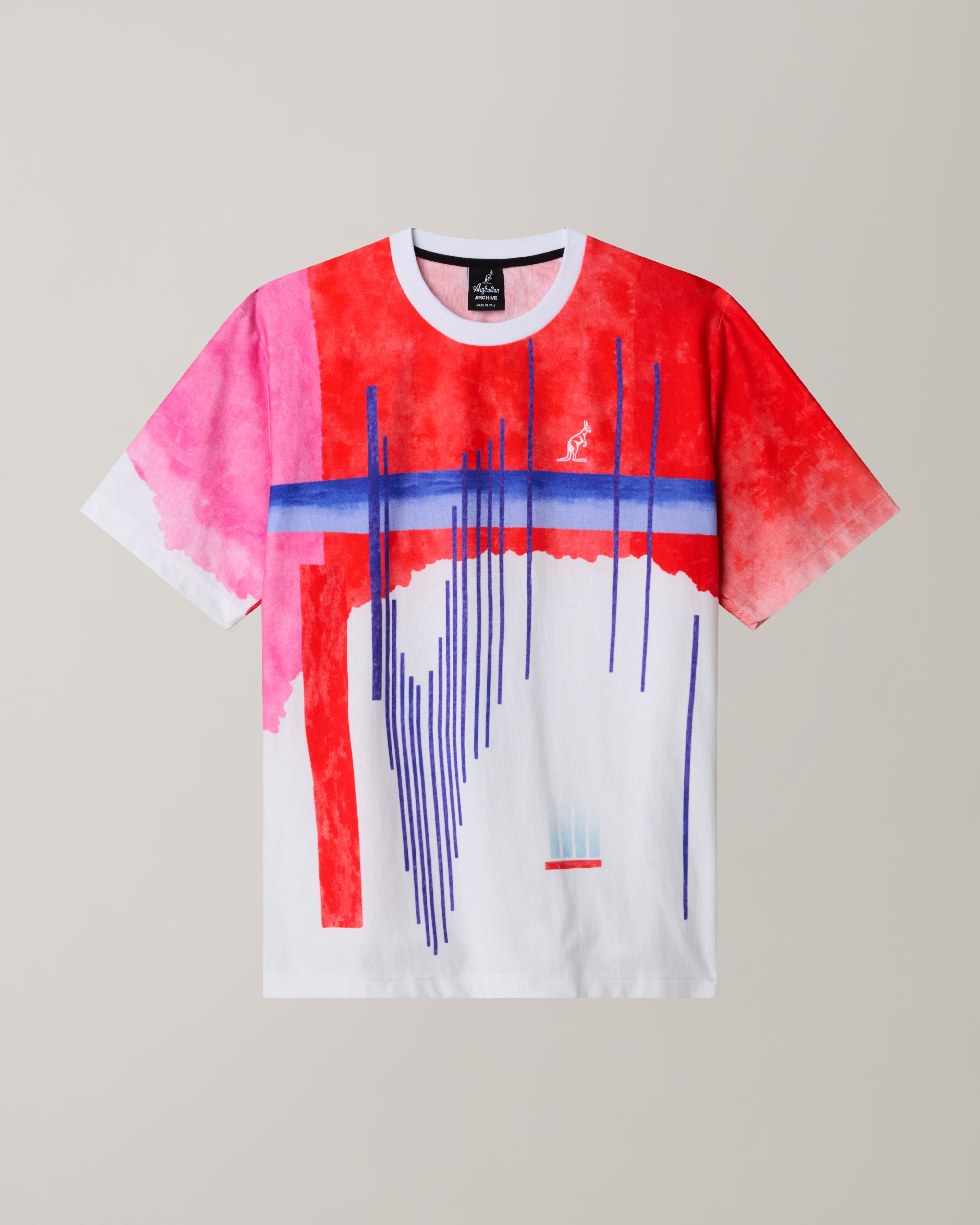 australian-goran-t-shirt-cotone-bright-red image 5