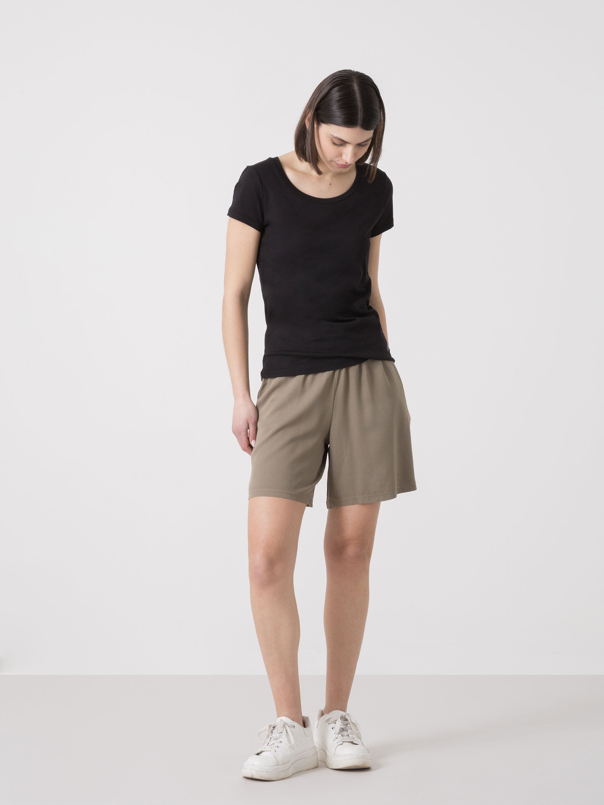 dimensione-danza-t-shirt-donna-danza-manica-corta-scollo-ampio-comfort image 2