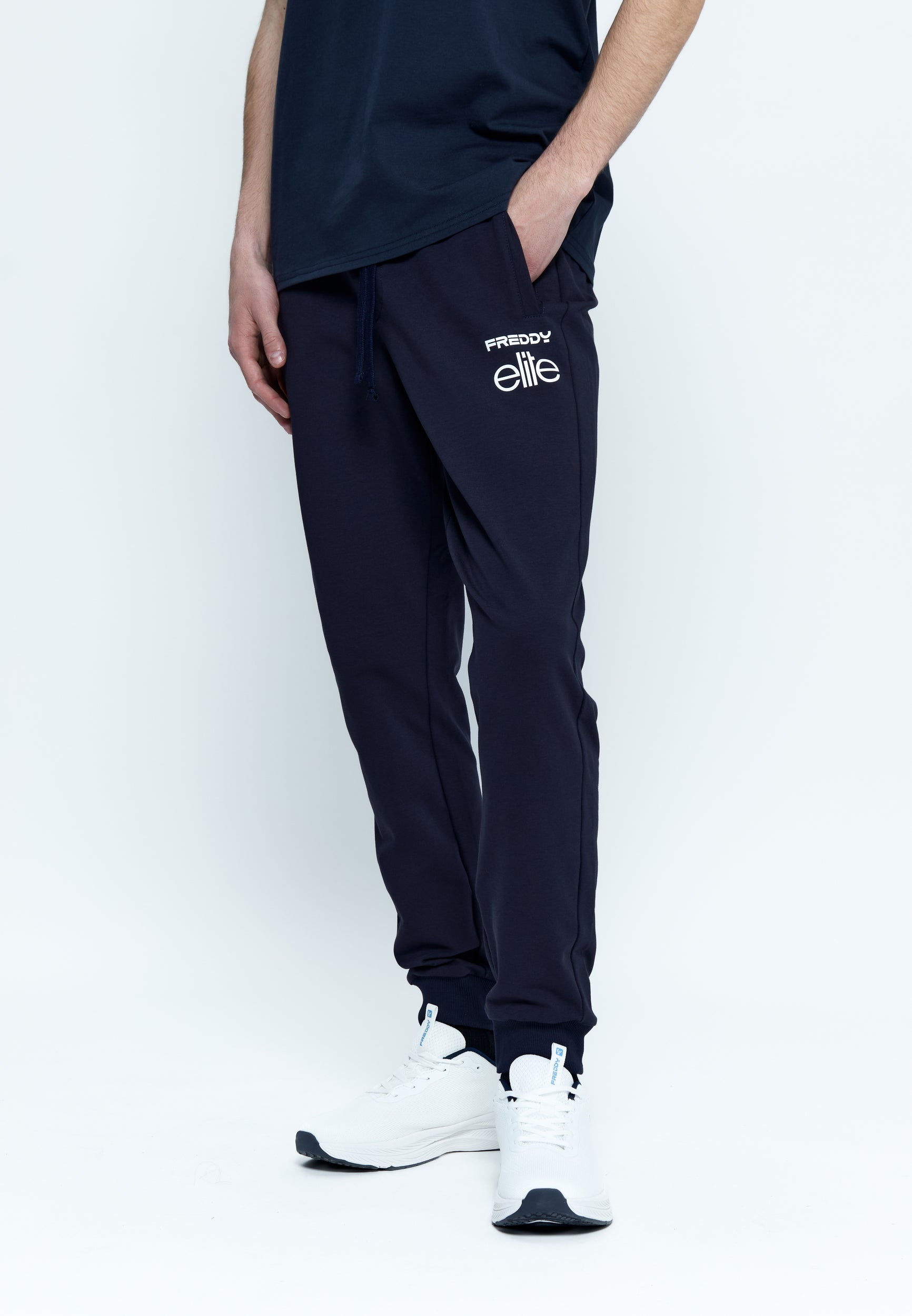 freddy-pantaloni-joggers-uomo-elite-x-freddy-in-jersey-di-cotone-elasticizzato image 4