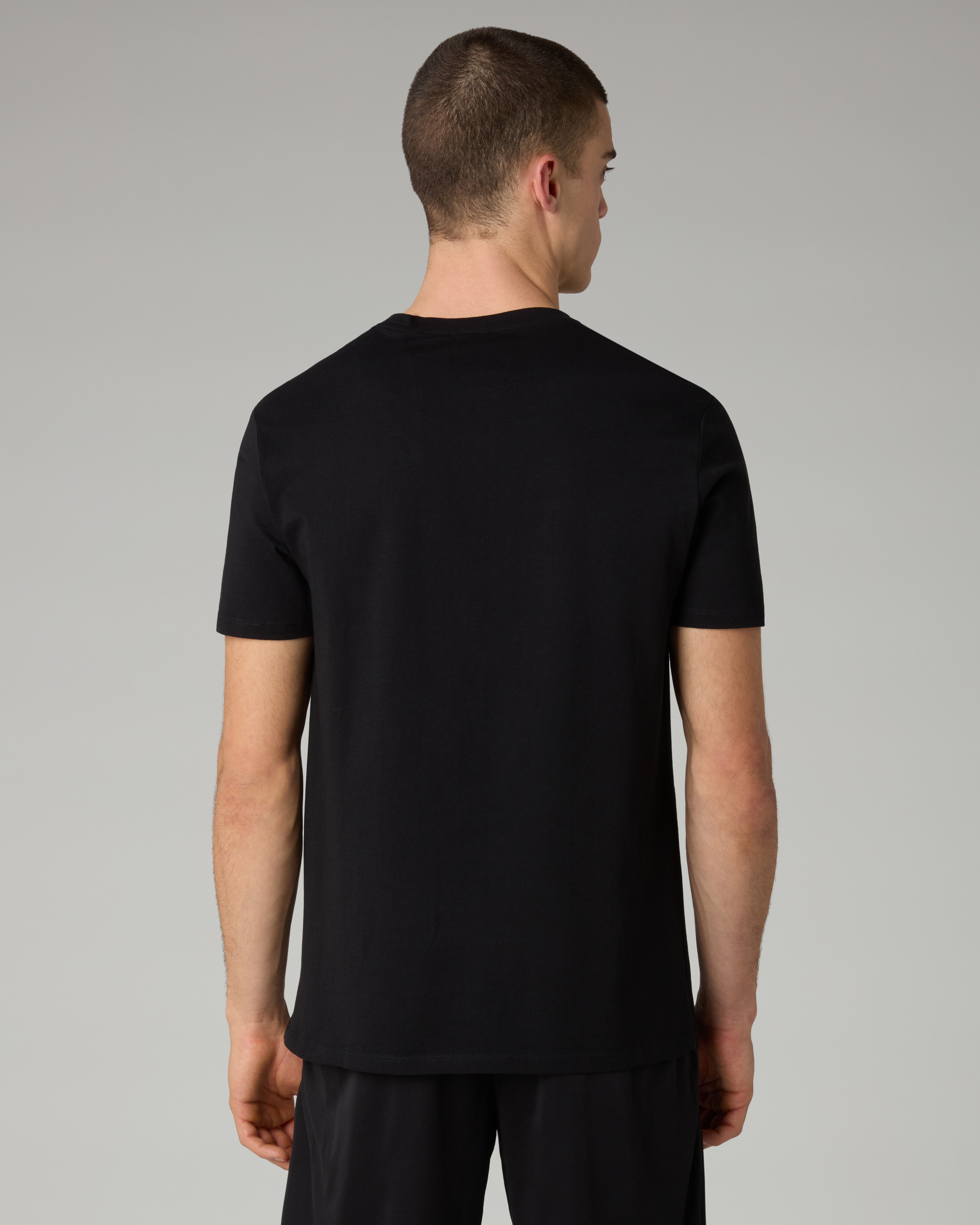 australian-meridiana-t-shirt-t-shirt-cotone-uomo-nero image 3