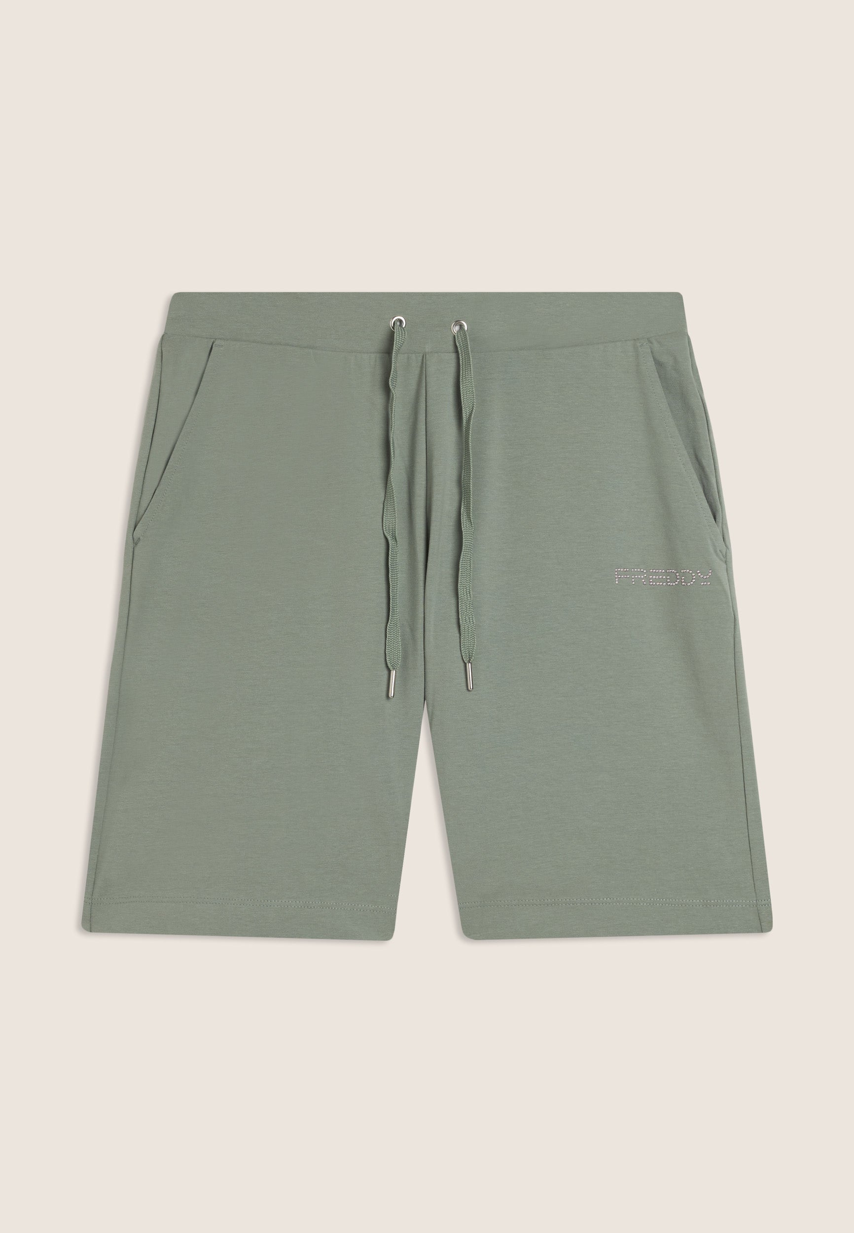 freddy-pantaloni-corti-donna-in-jersey-con-coulisse-e-logo-freddy image 7