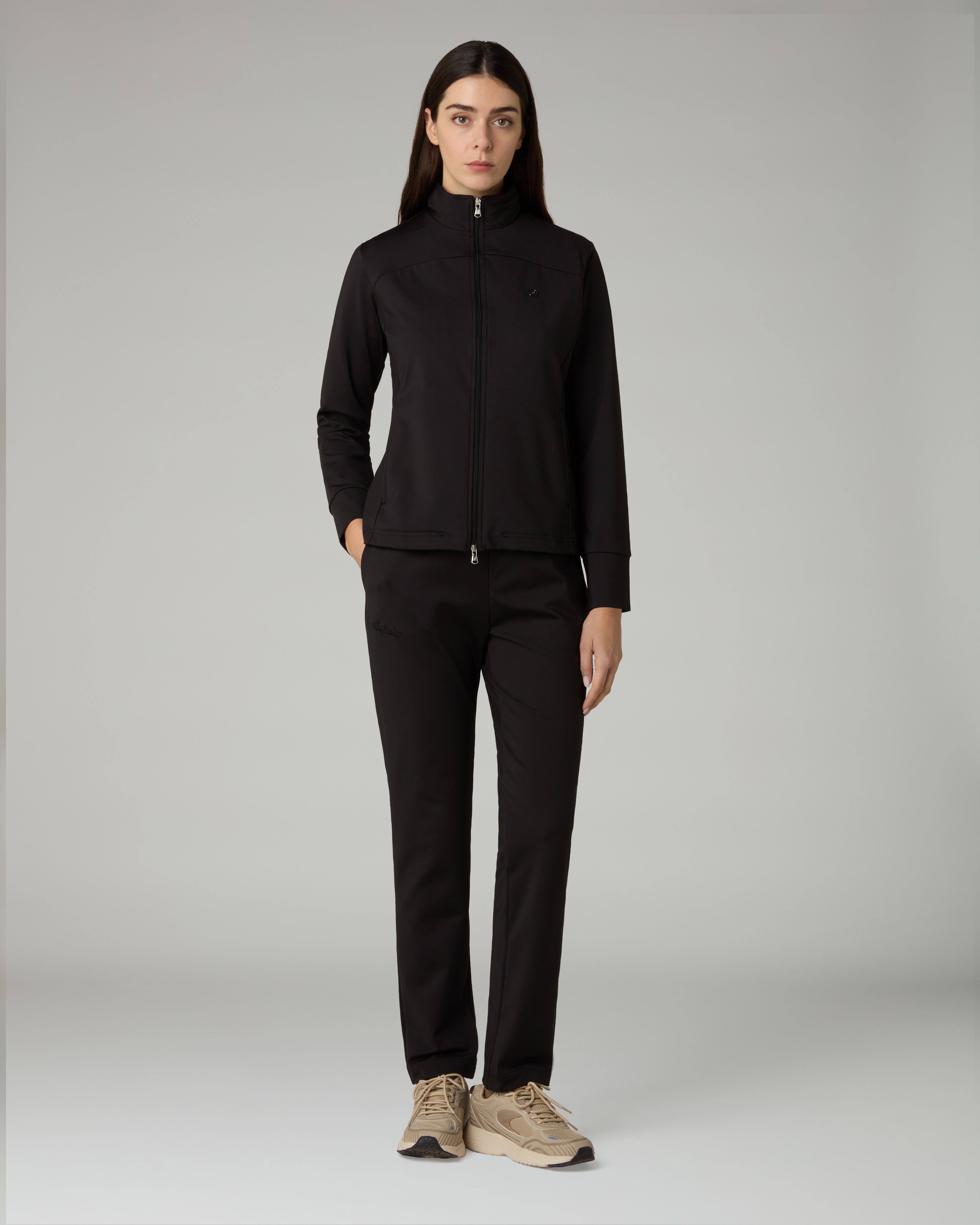 australian-essential-tracksuit-tuta-silky-touch-nera image 1