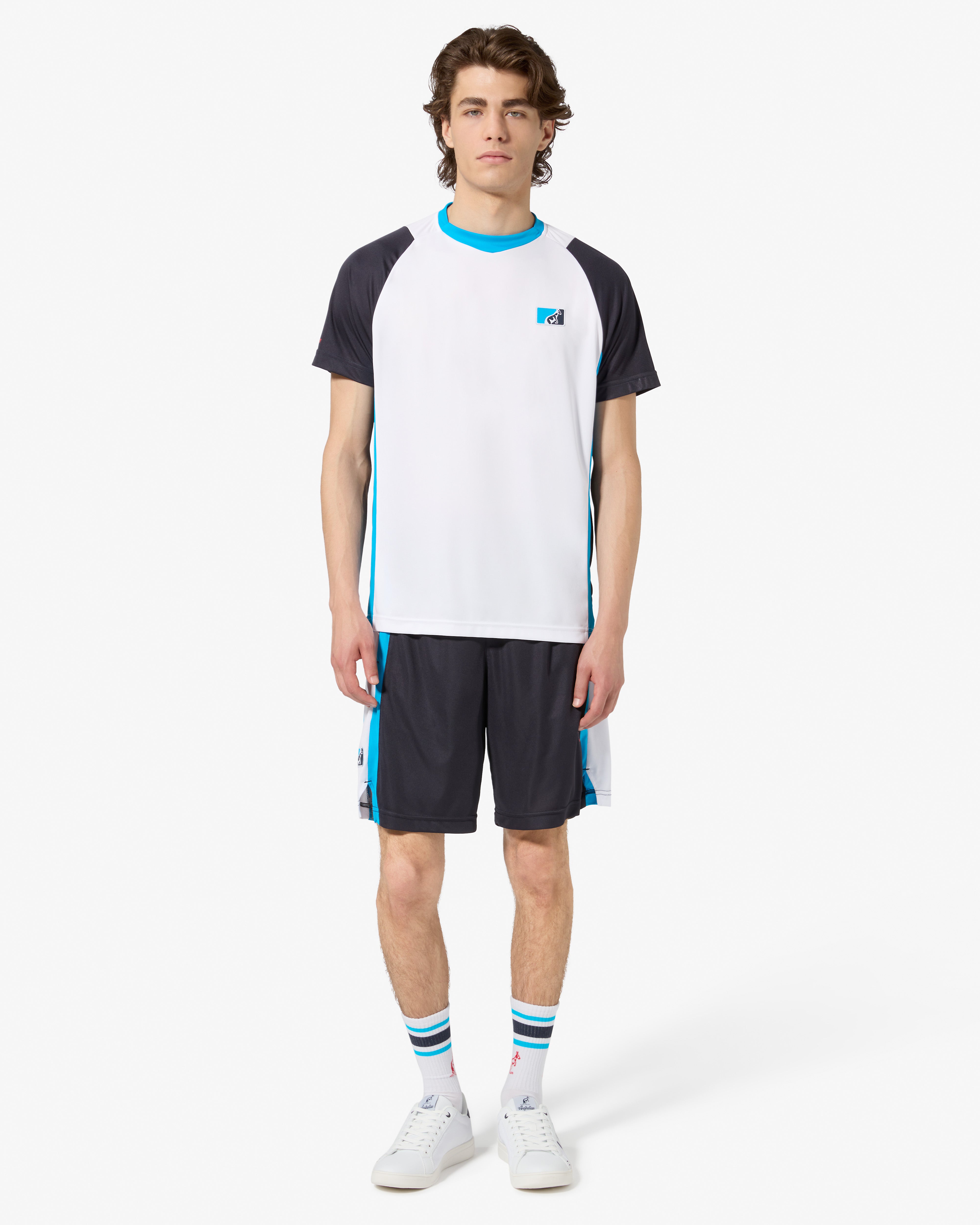 australian-league-t-shirt-maglia-tennis-bianco image 2