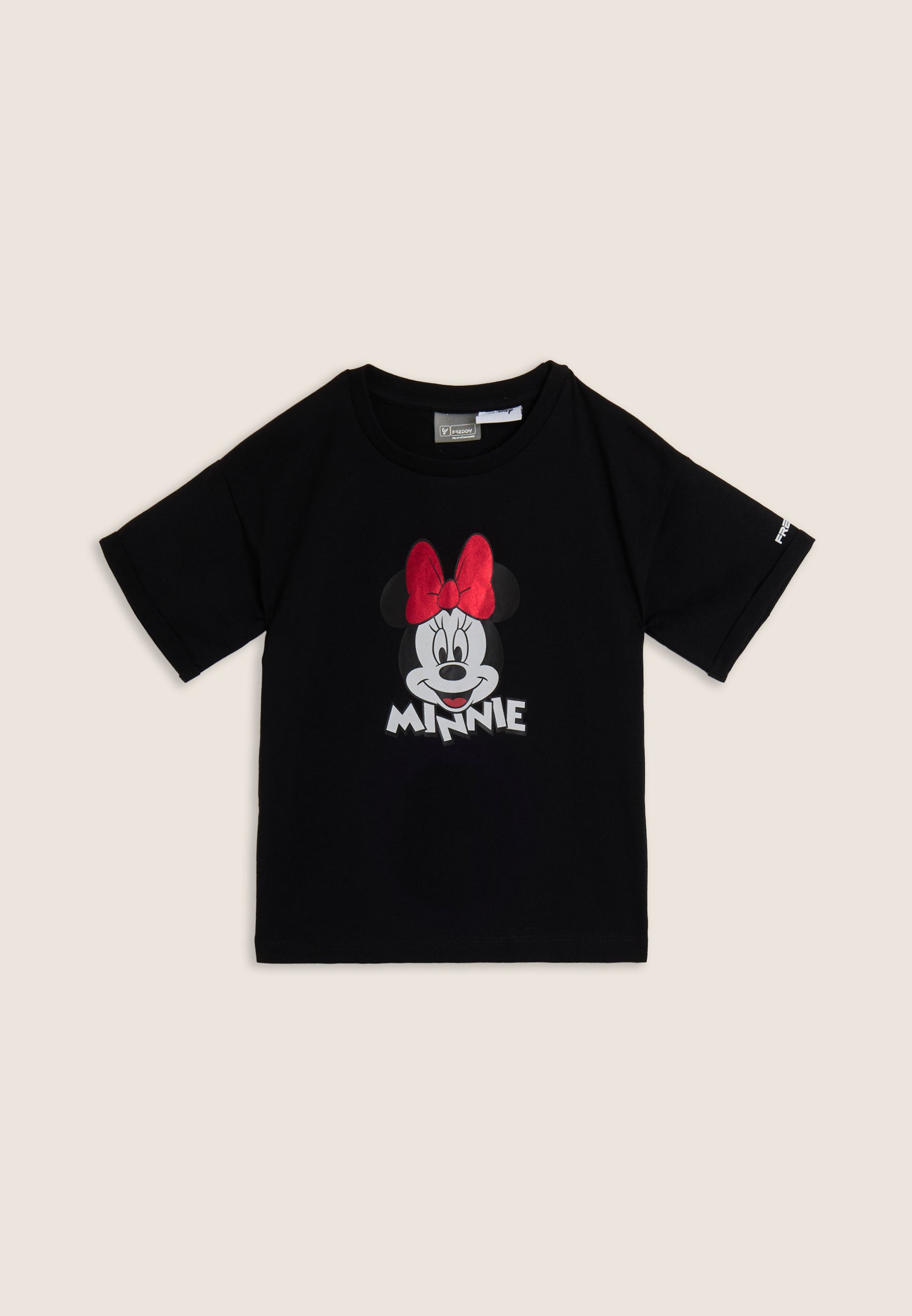 freddy-t-shirt-donna-comfort-fit-con-stampa-minnie image 1