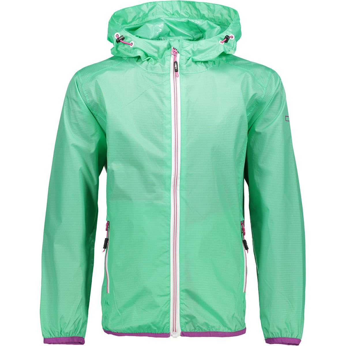 cmp-rain-jacket-giacca-antipioggia-antistrappo-bambina-con-cappuccio-fisso image 5