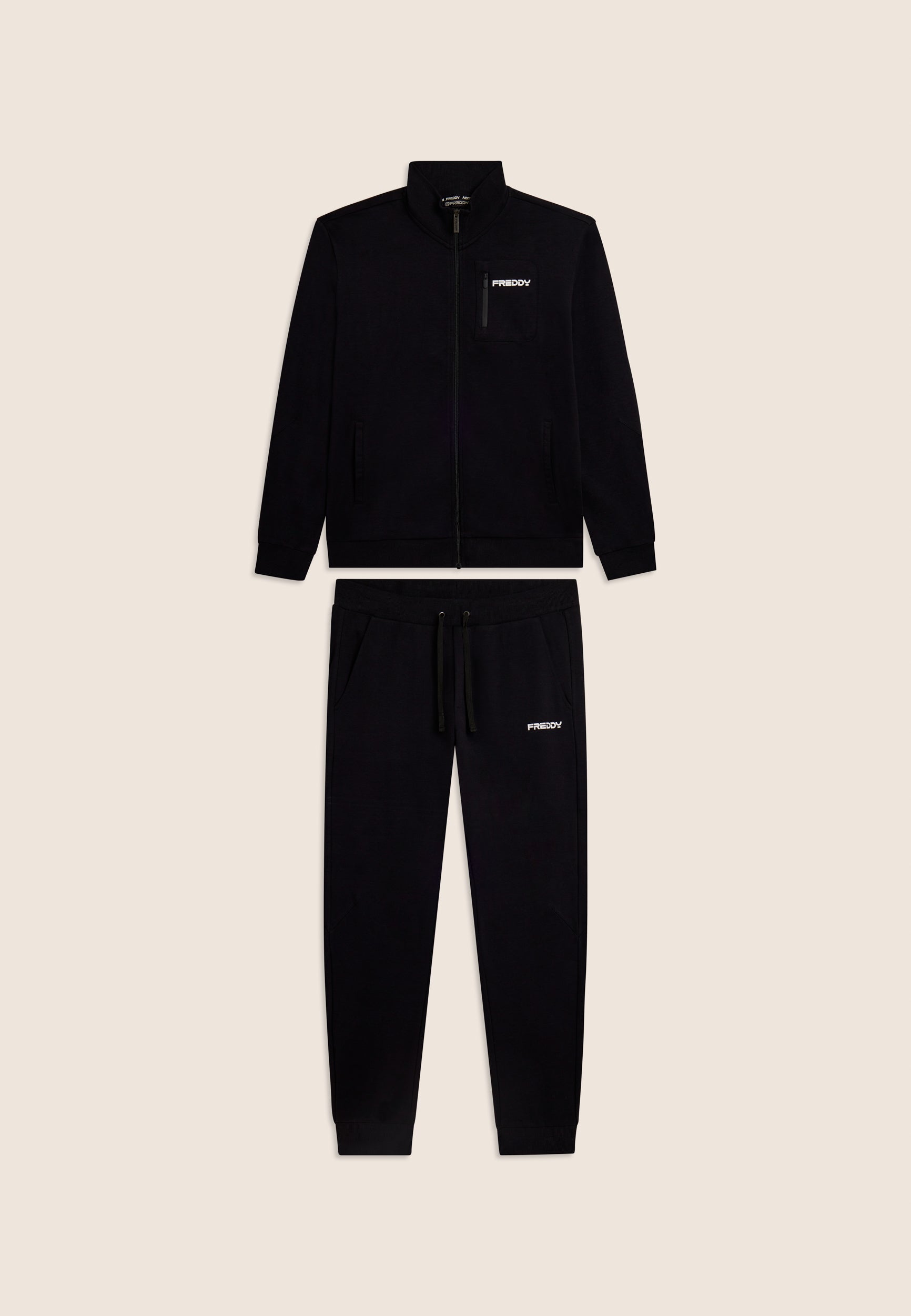 freddy-tuta-uomo-zip-e-collo-alto-in-cotone-interlock image 6