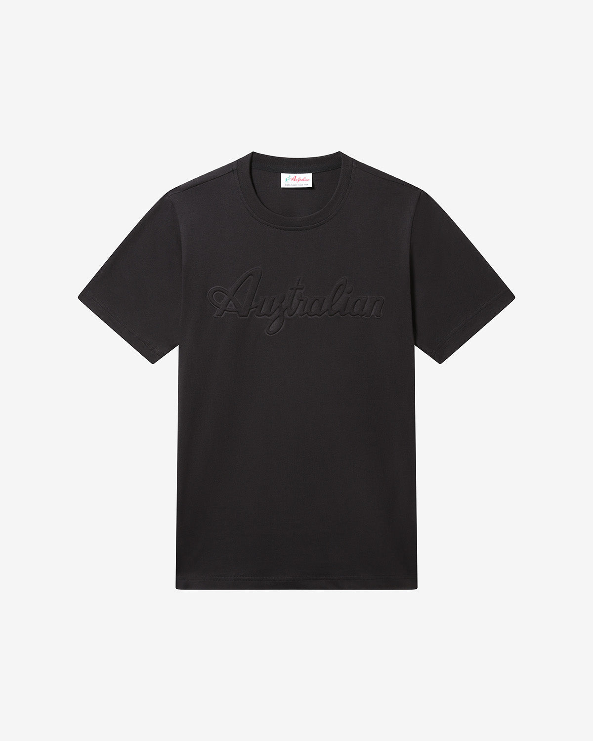 australian-3d-logo-t-shirt-maglia-cotone-nero-sportswear image 4