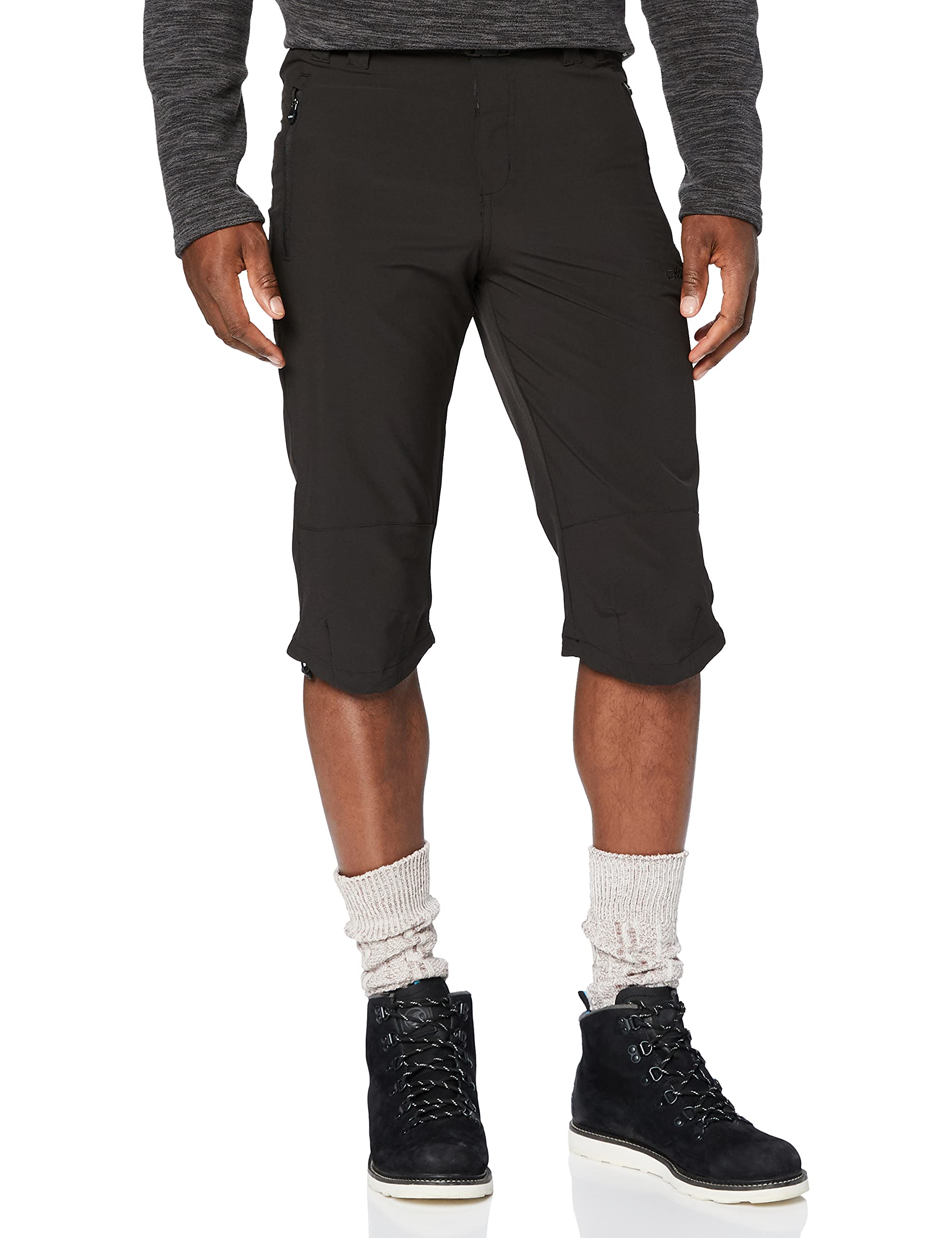 cmp-pantaloni-capri-elasticizzati-uomo-3-4-trekking image 6