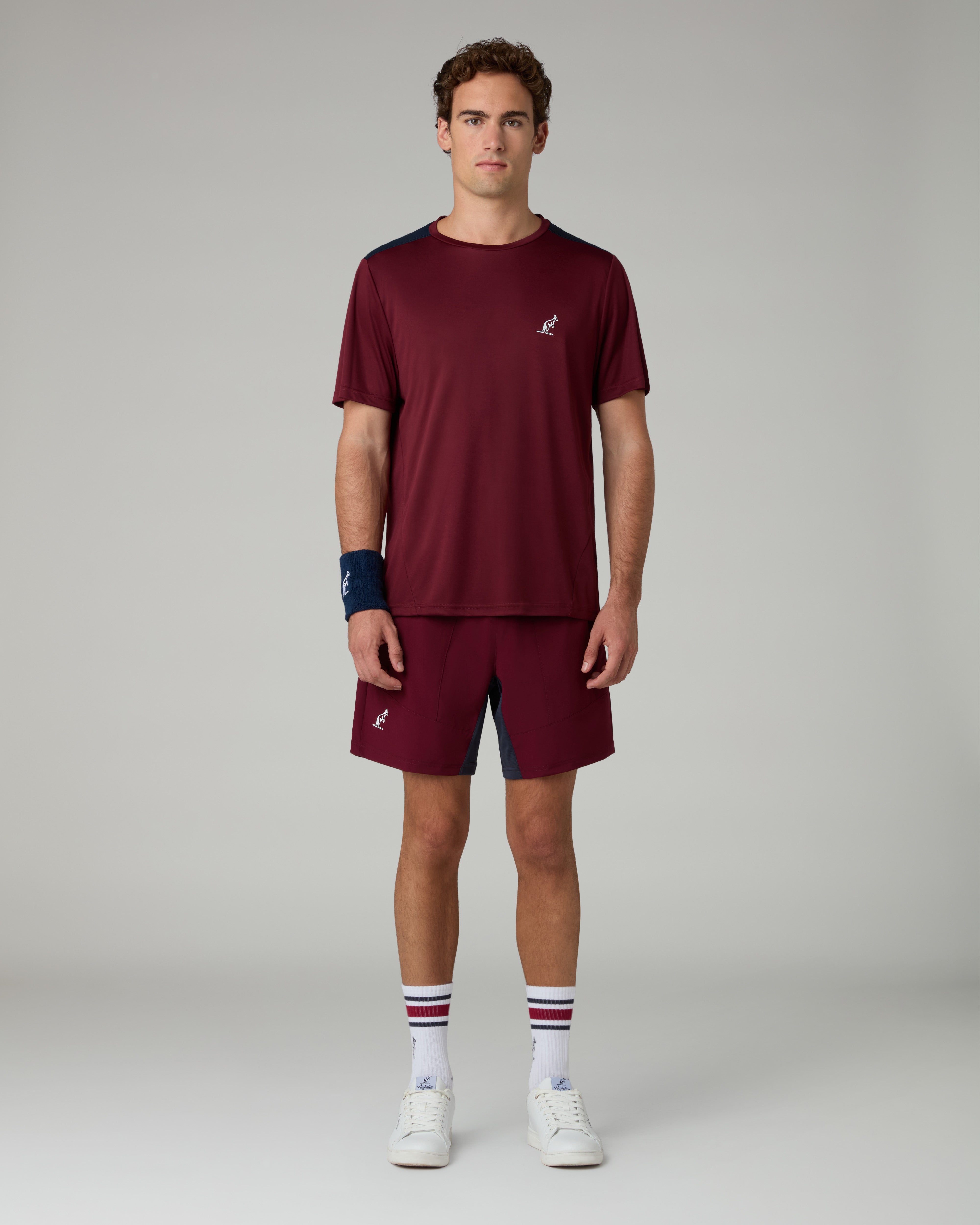 australian-court-t-shirt-tecnica-ace-rubino-made-in-italy image 2