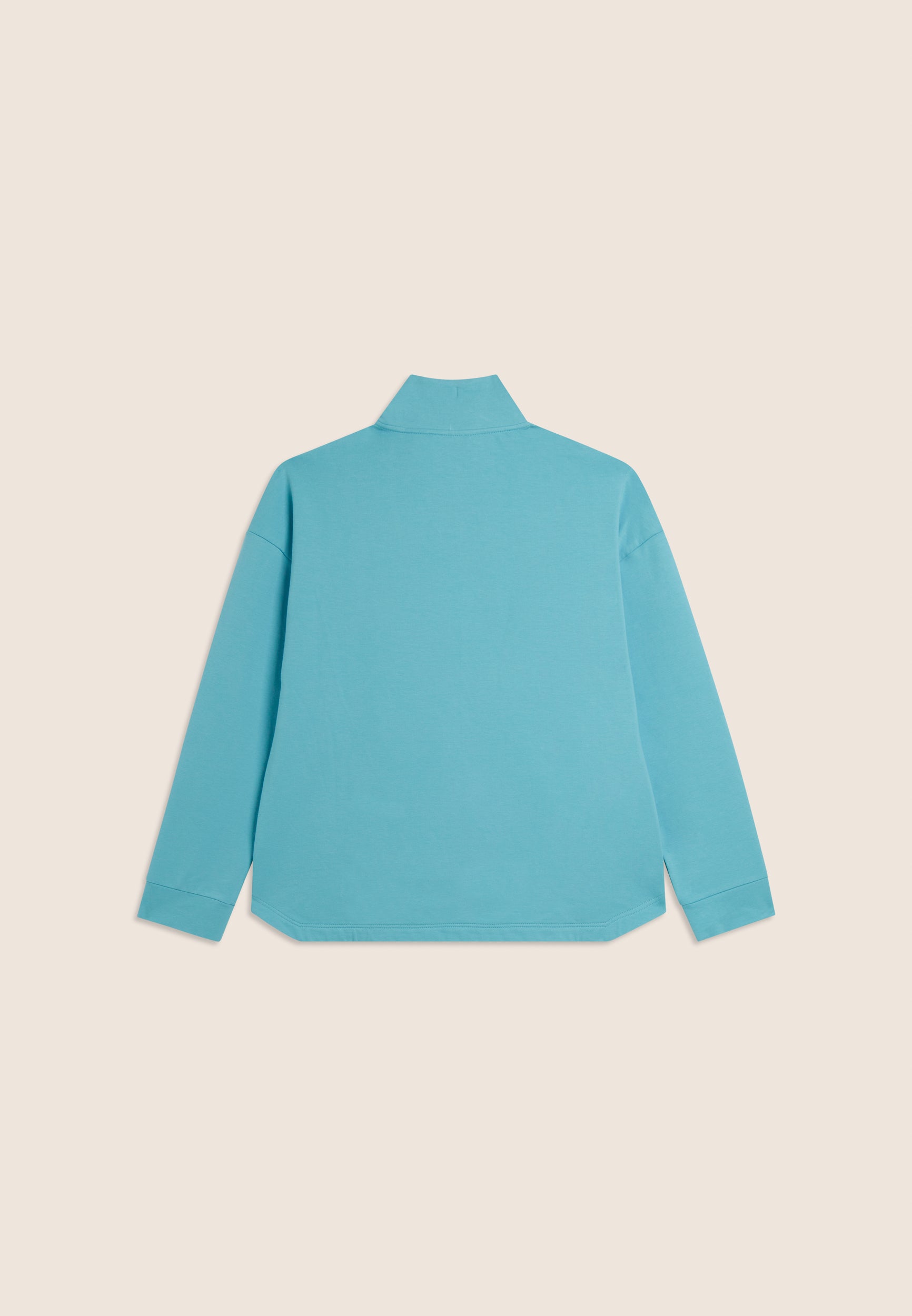 freddy-felpa-zip-e-collo-alto-fondo-asimmetrico-felpa-donna image 6