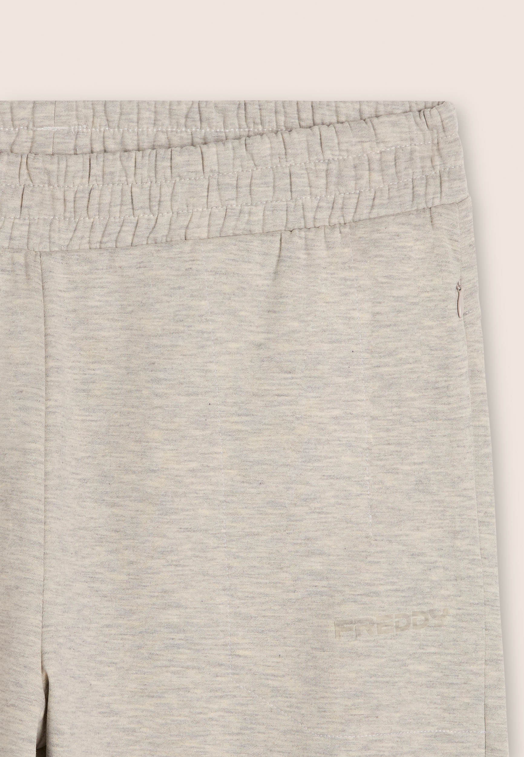 freddy-pantaloni-sportivi-uomo-slim-melange-zip-stampa-trasparente image 3