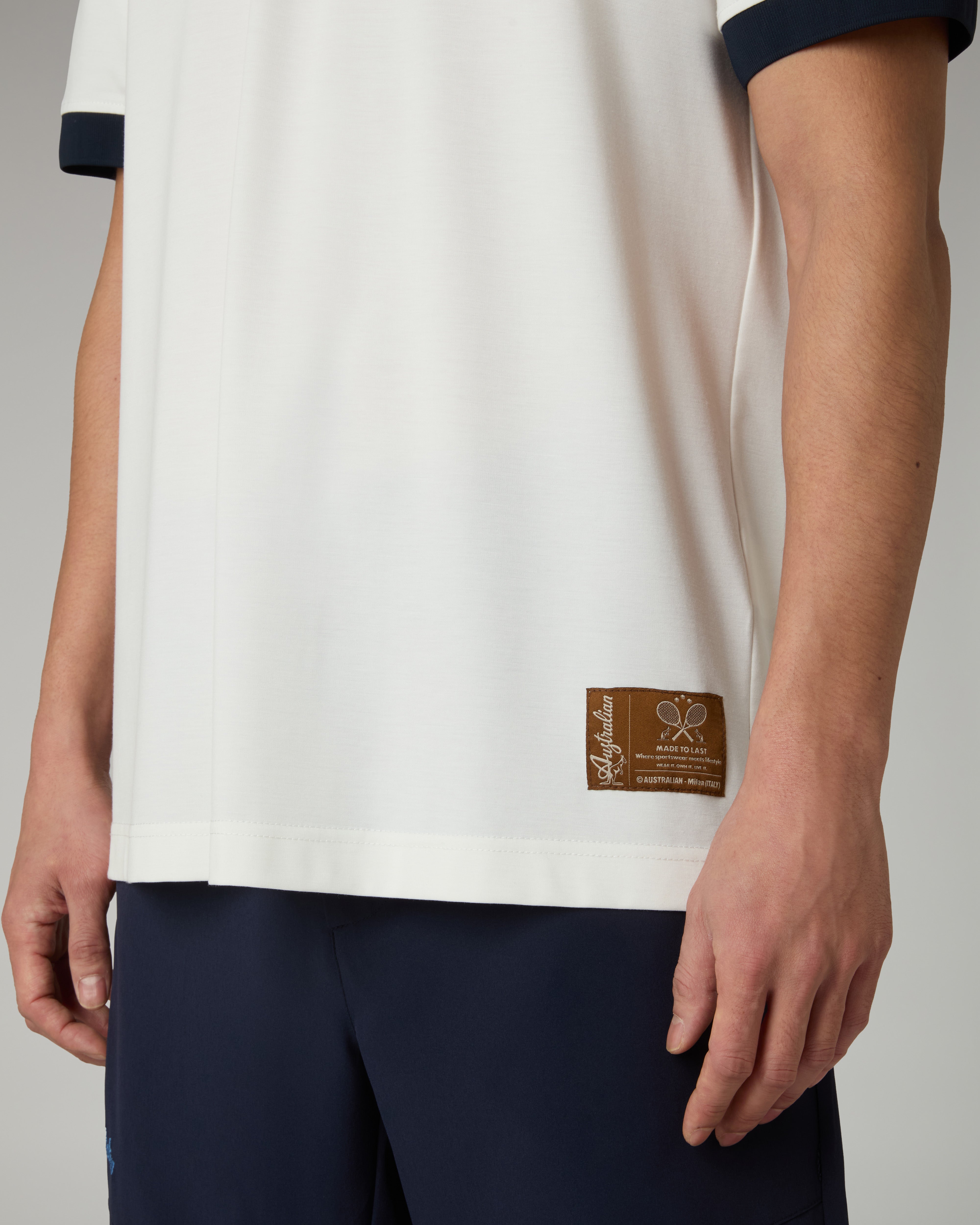 australian-flowline-t-shirt-maglia-sportiva-latte image 5