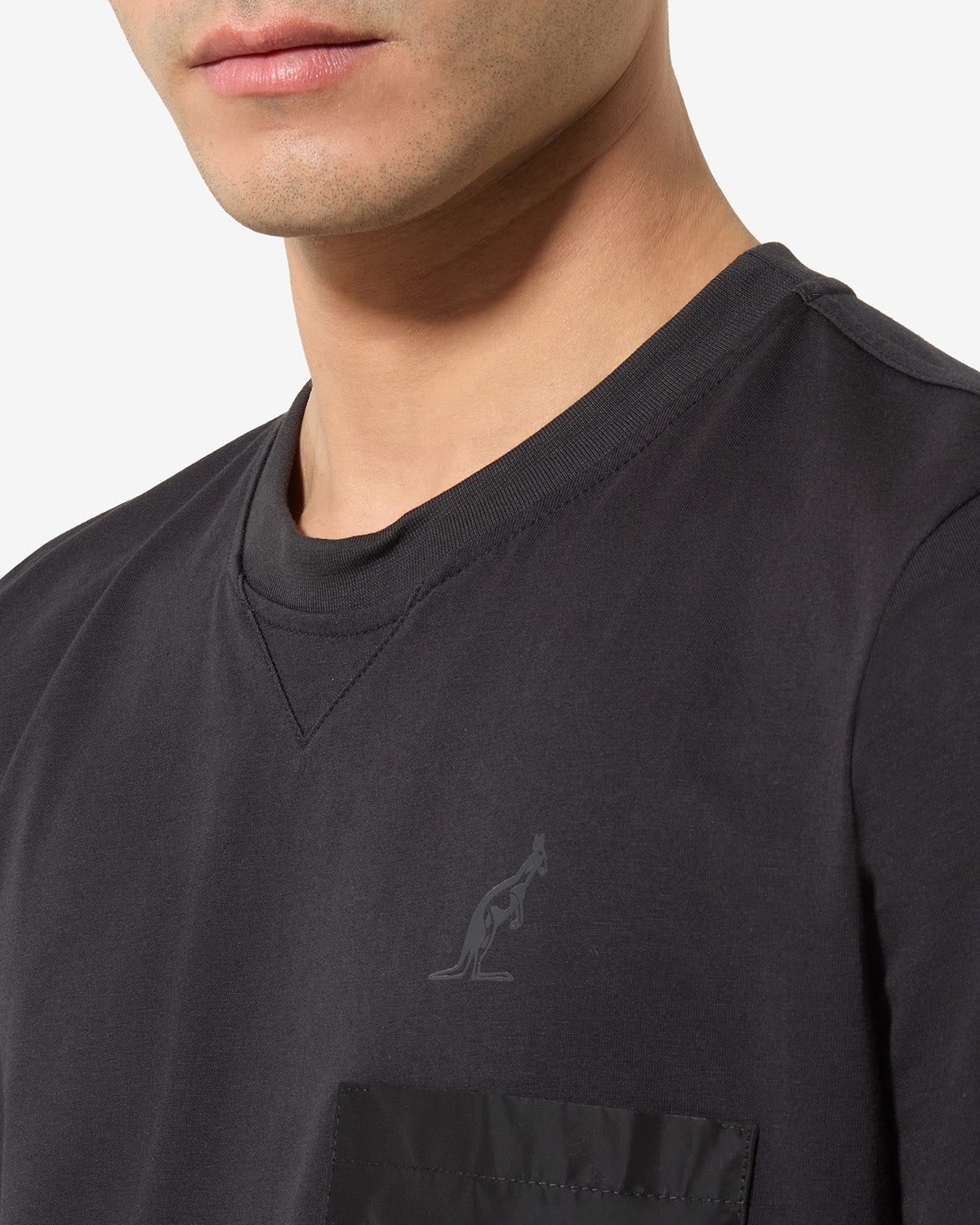 australian-impact-t-shirt-nero-t-shirt-cotone image 4
