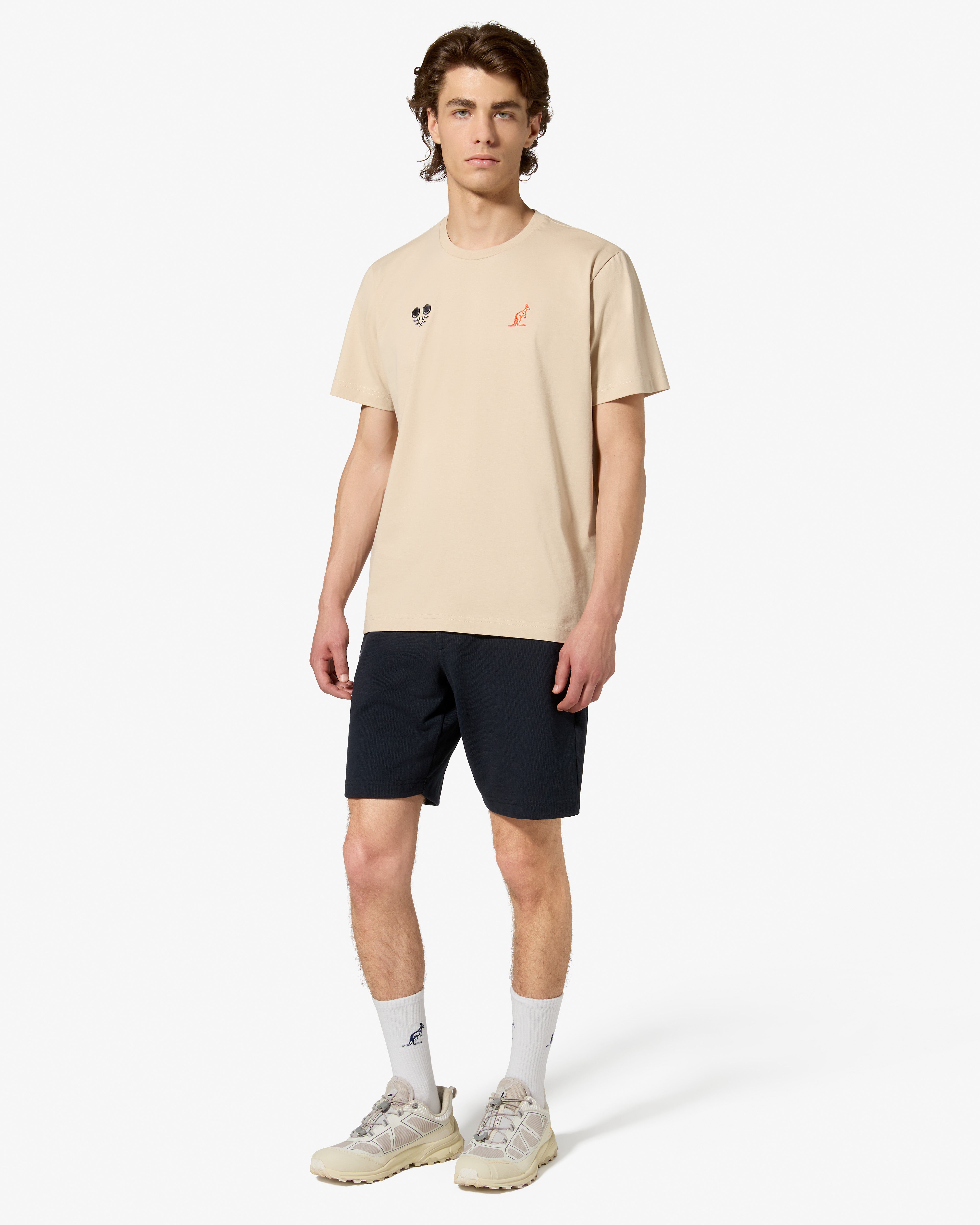 australian-classic-club-short-short-uomo-in-piquet-blu-navy image 2
